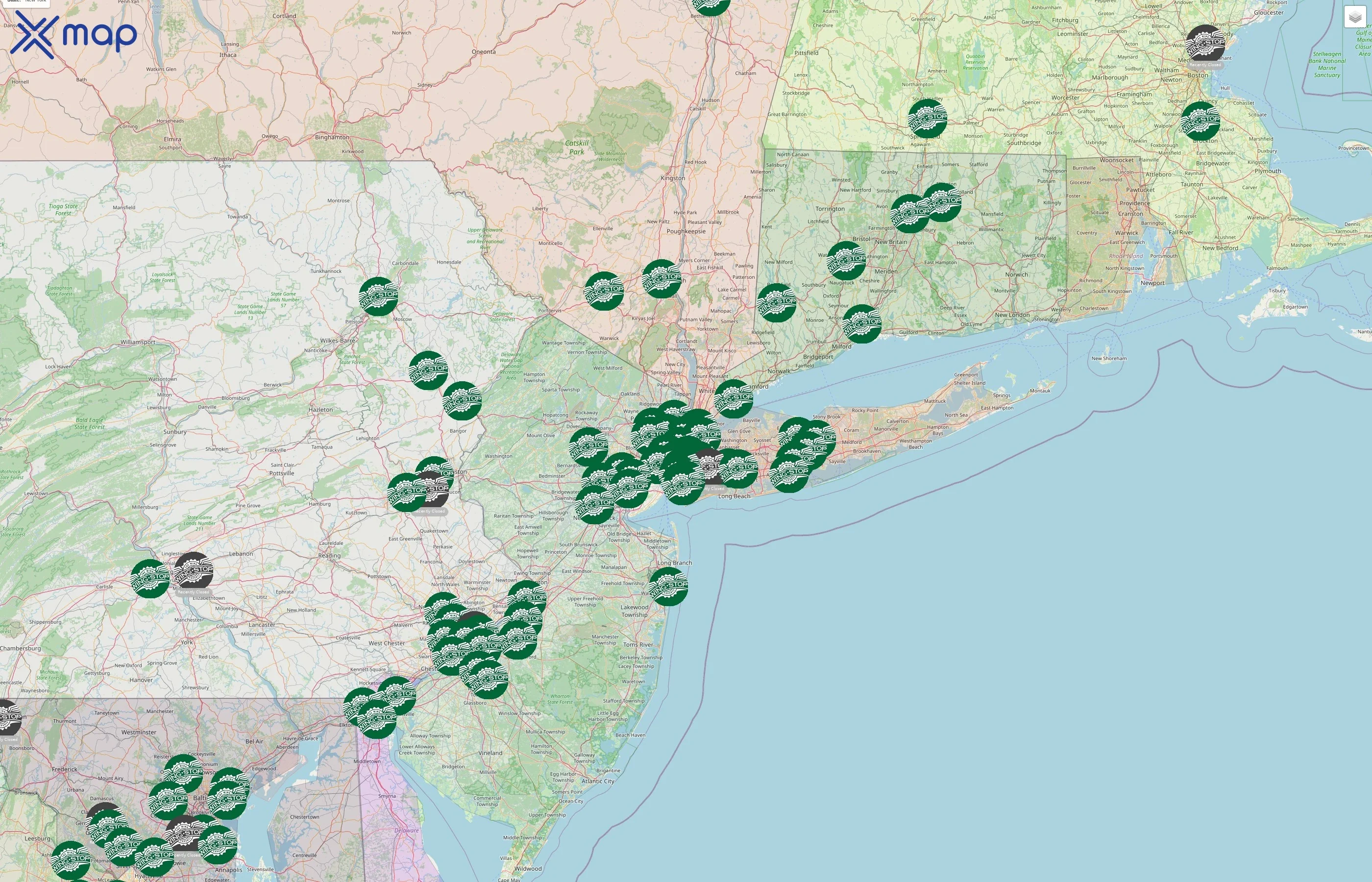Wingstop street hotspots