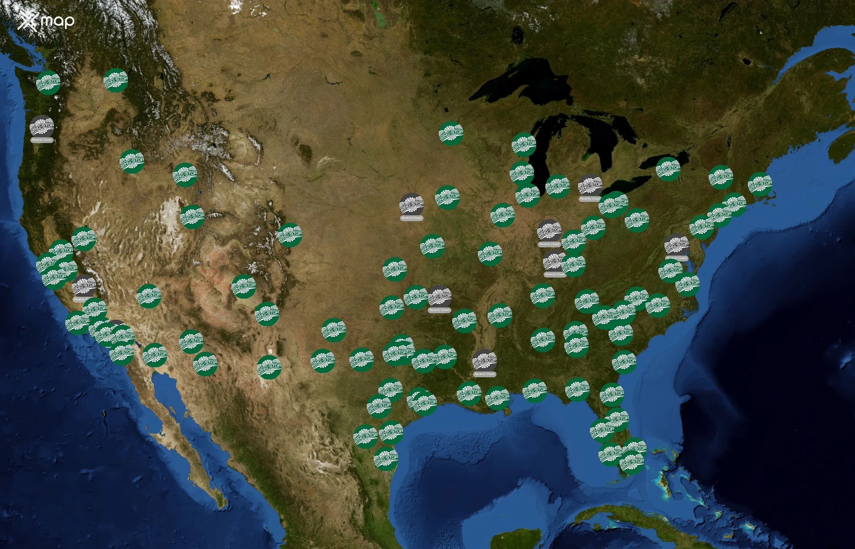 Wingstop state distribution