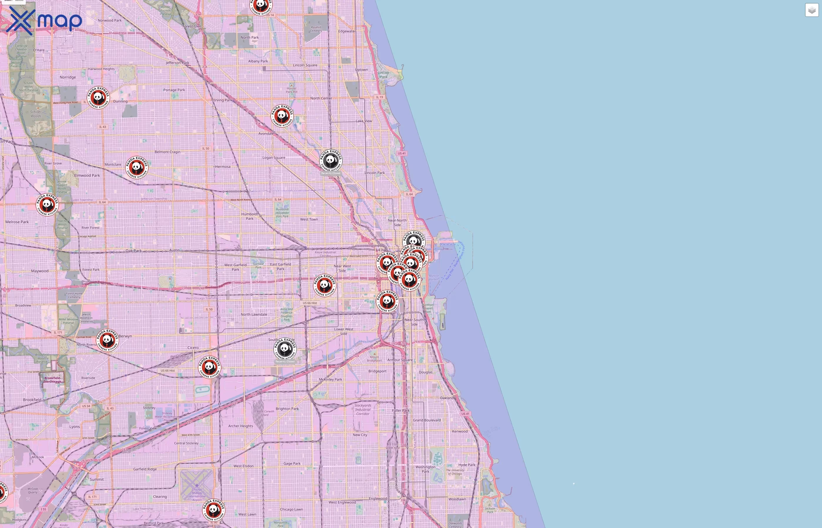 Panda Express traffic data