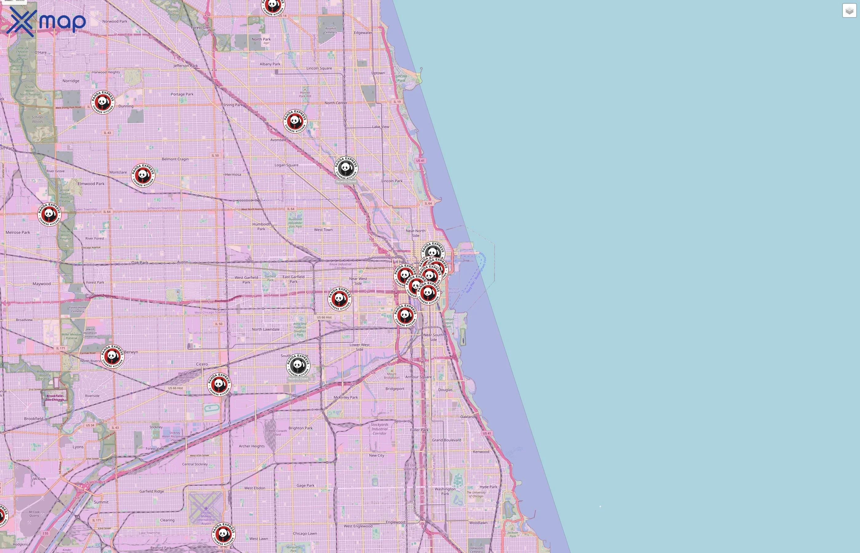 Panda Express traffic data