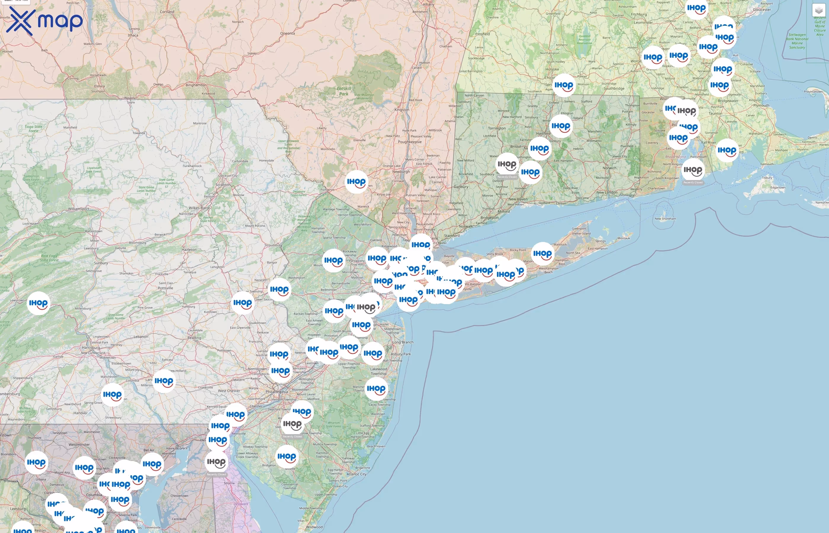 IHOP street hotspots