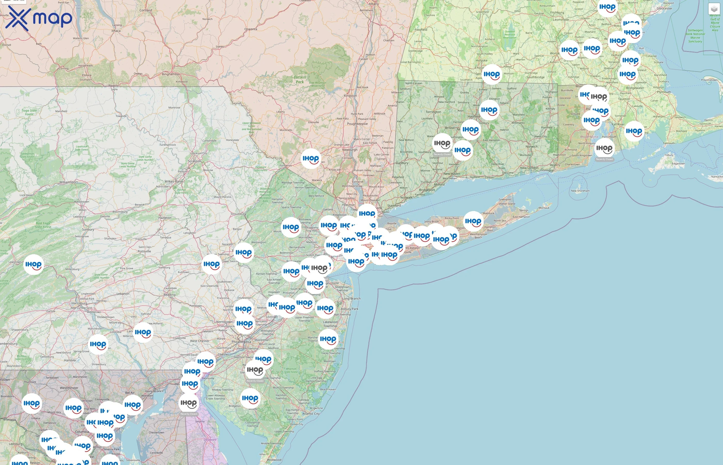 IHOP street hotspots