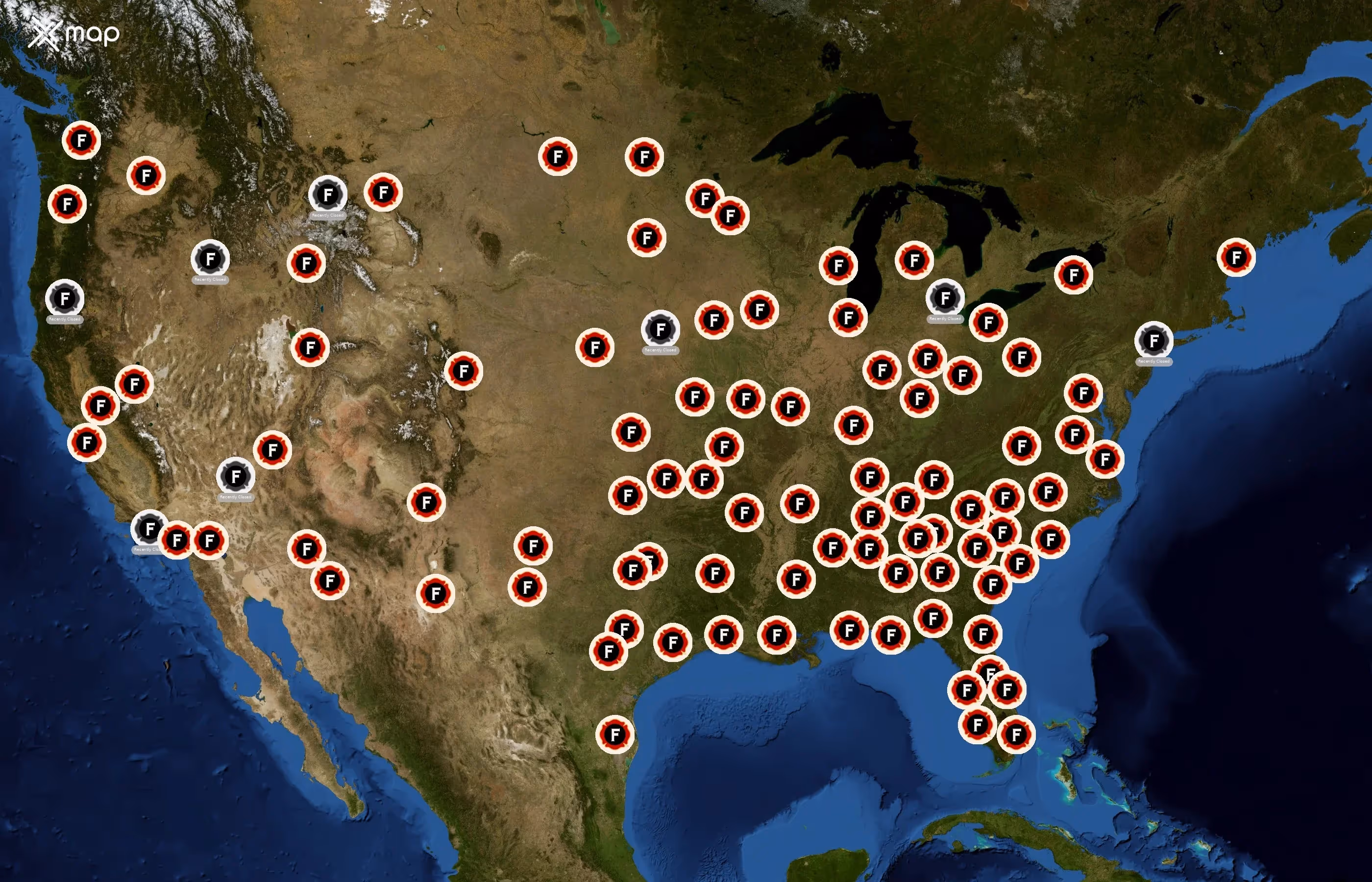 Firehouse Subs state distribution