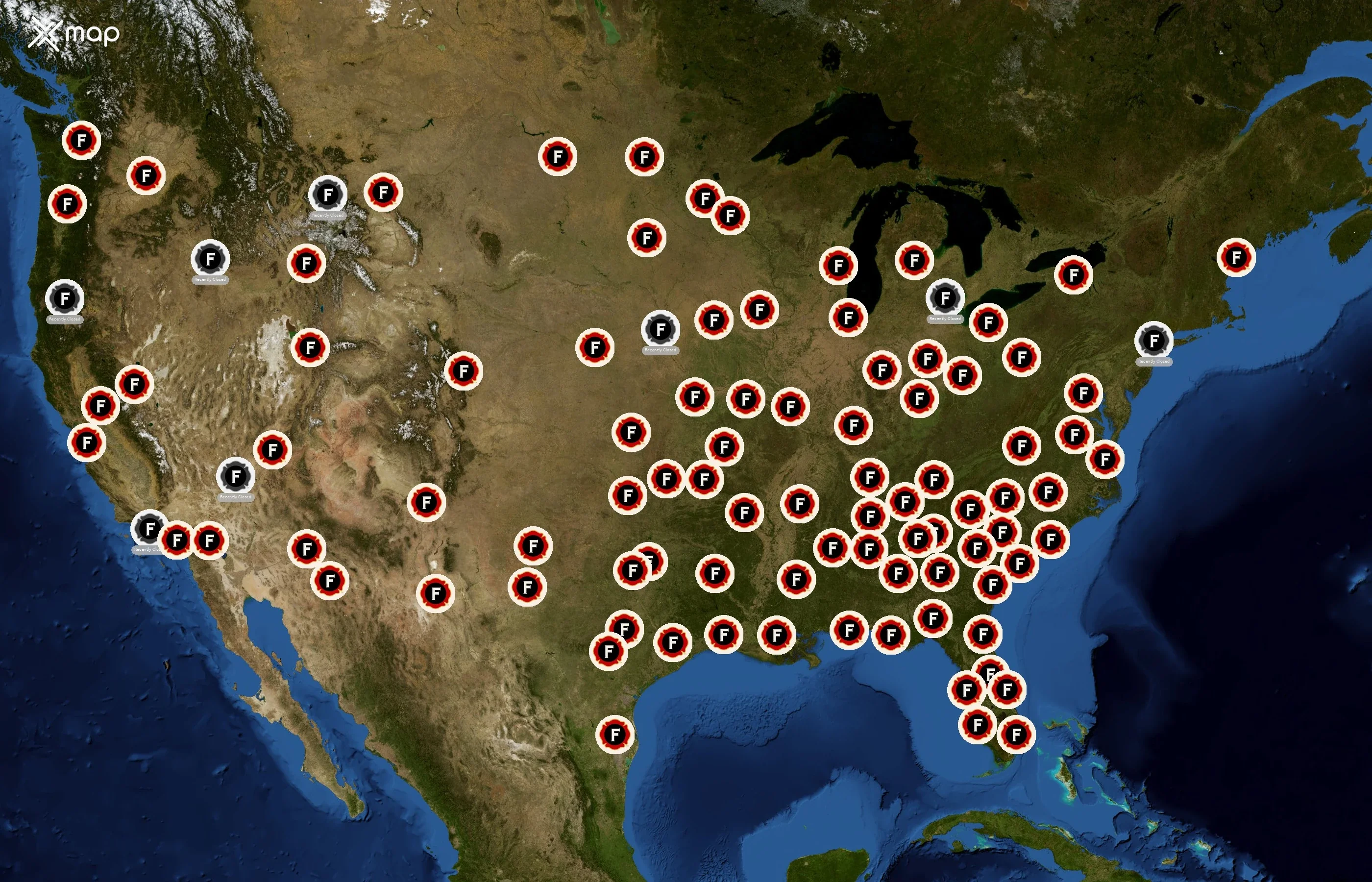 Firehouse Subs state distribution