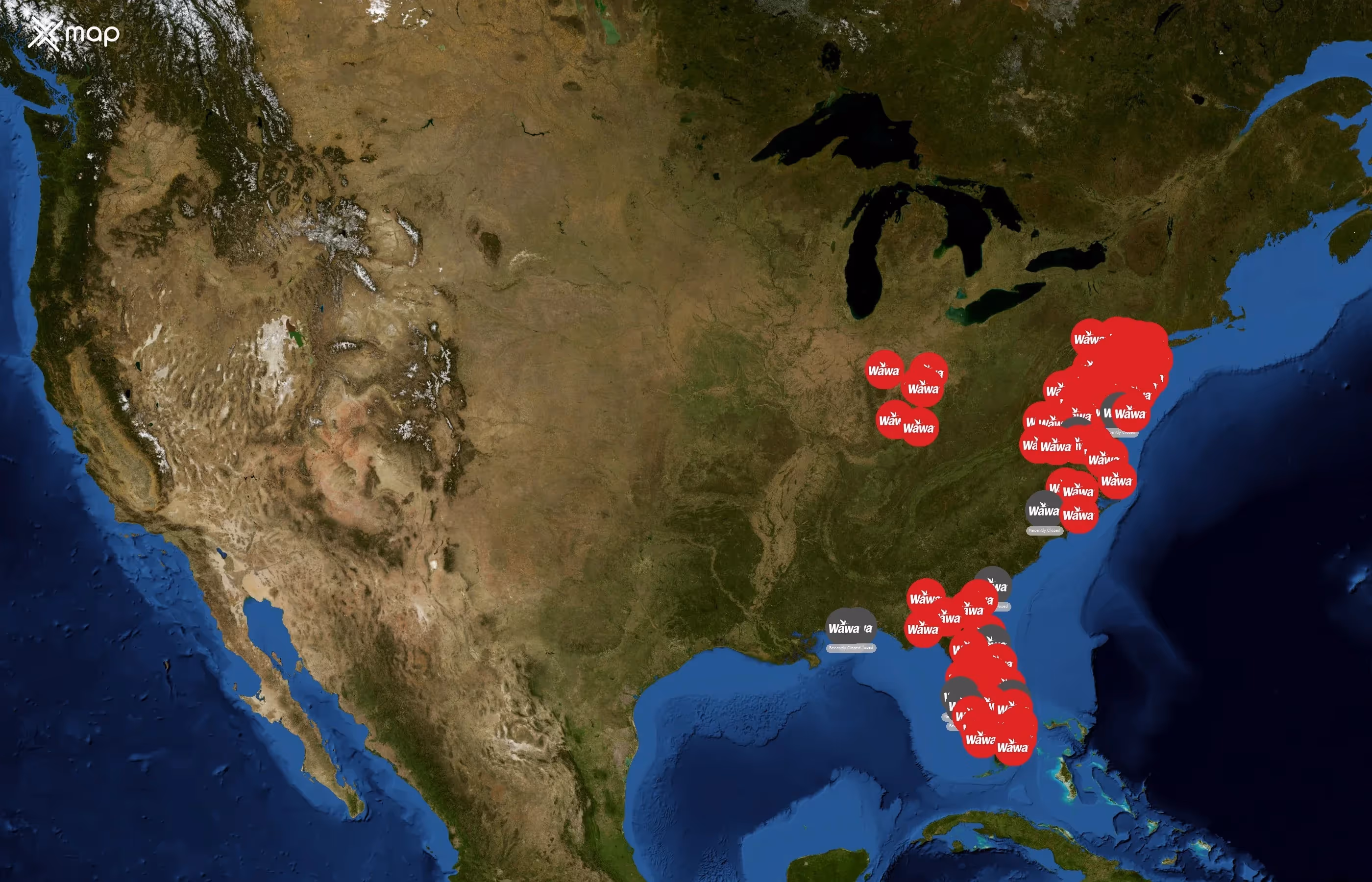 Wawa state distribution