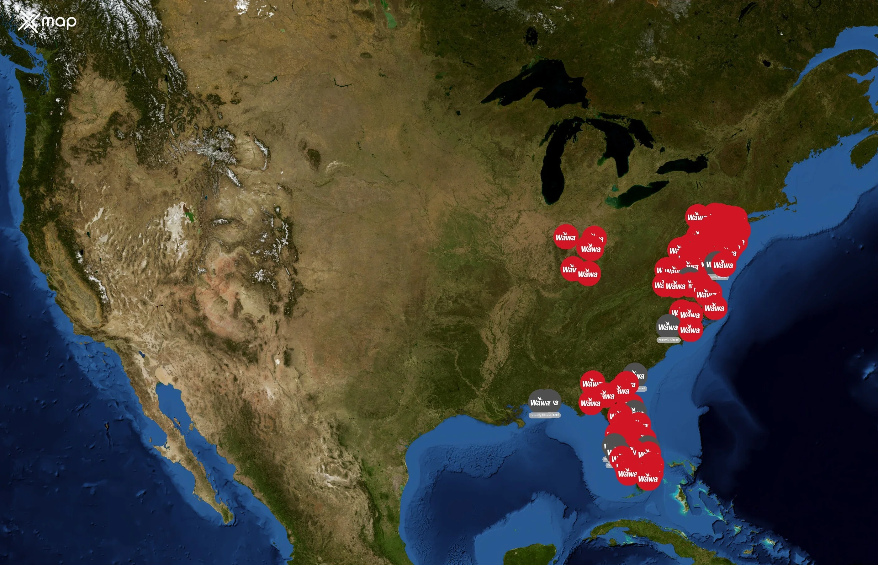 Wawa state distribution