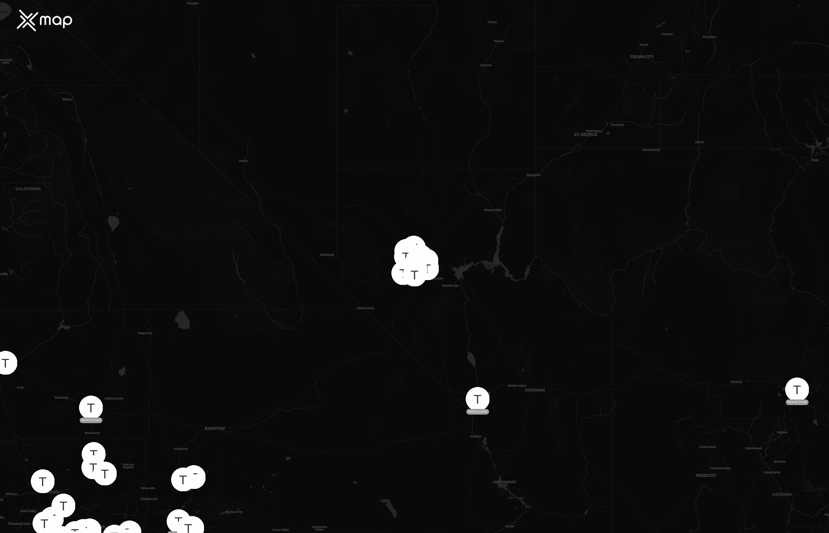 The Burger Den city distribution