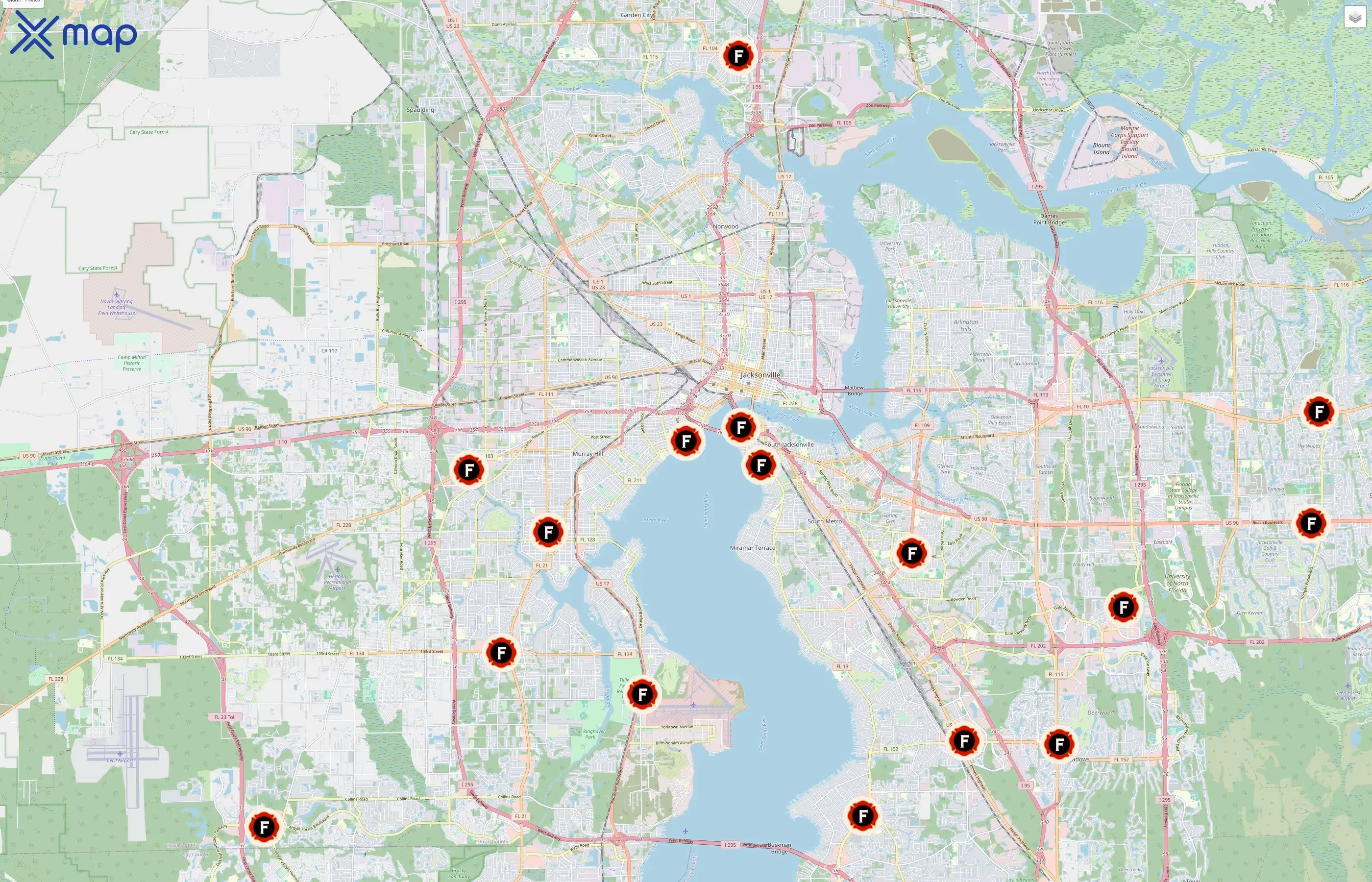 Firehouse Subs traffic data