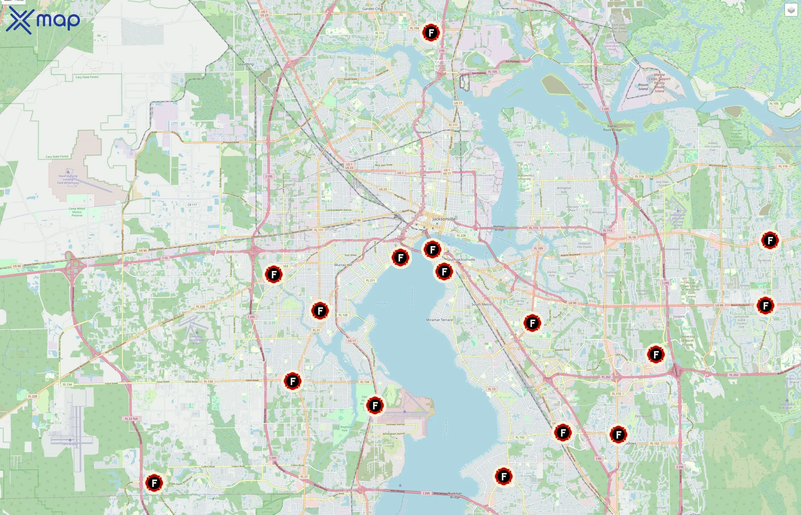 Firehouse Subs traffic data