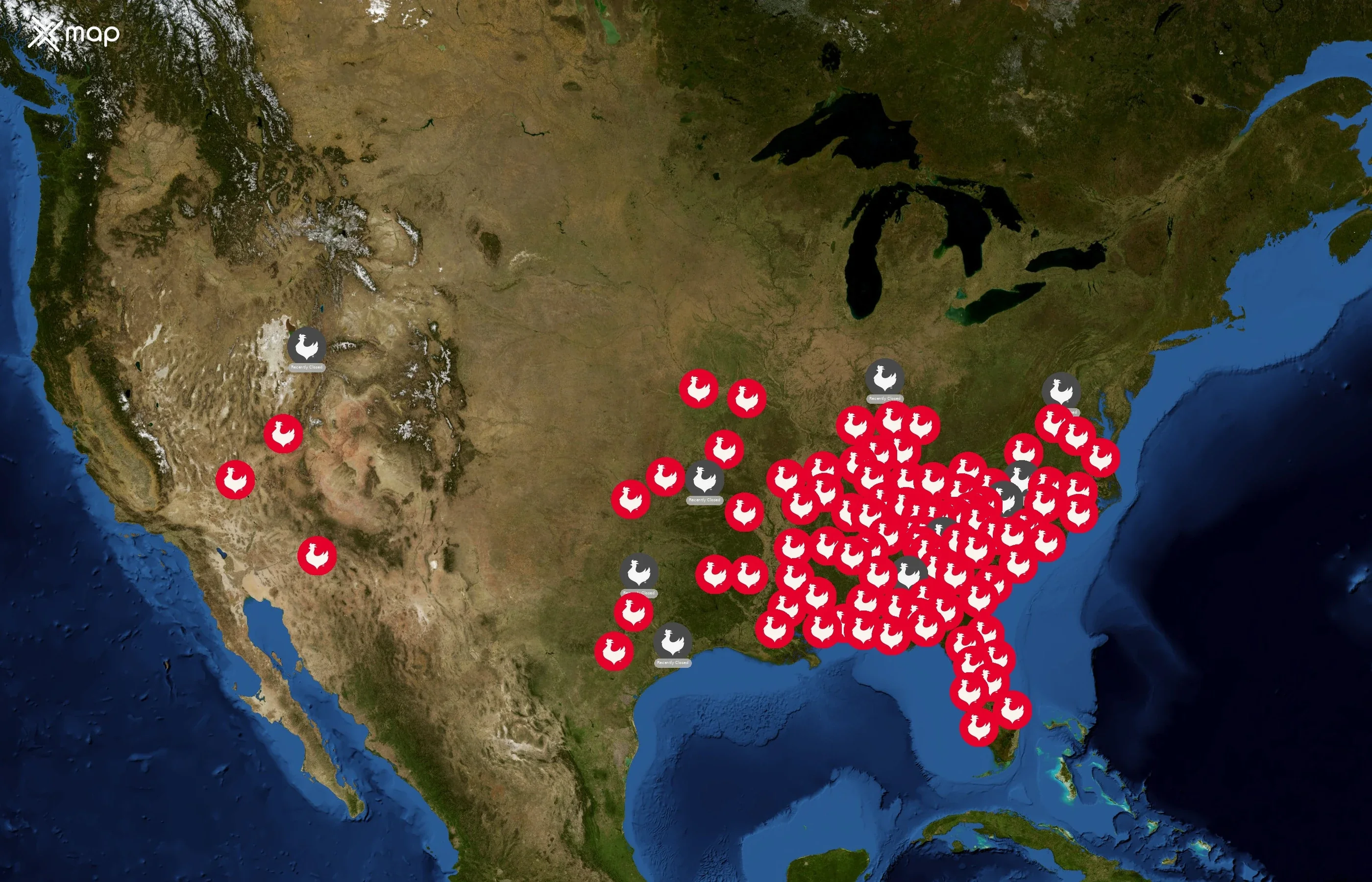 Zaxbys state distribution