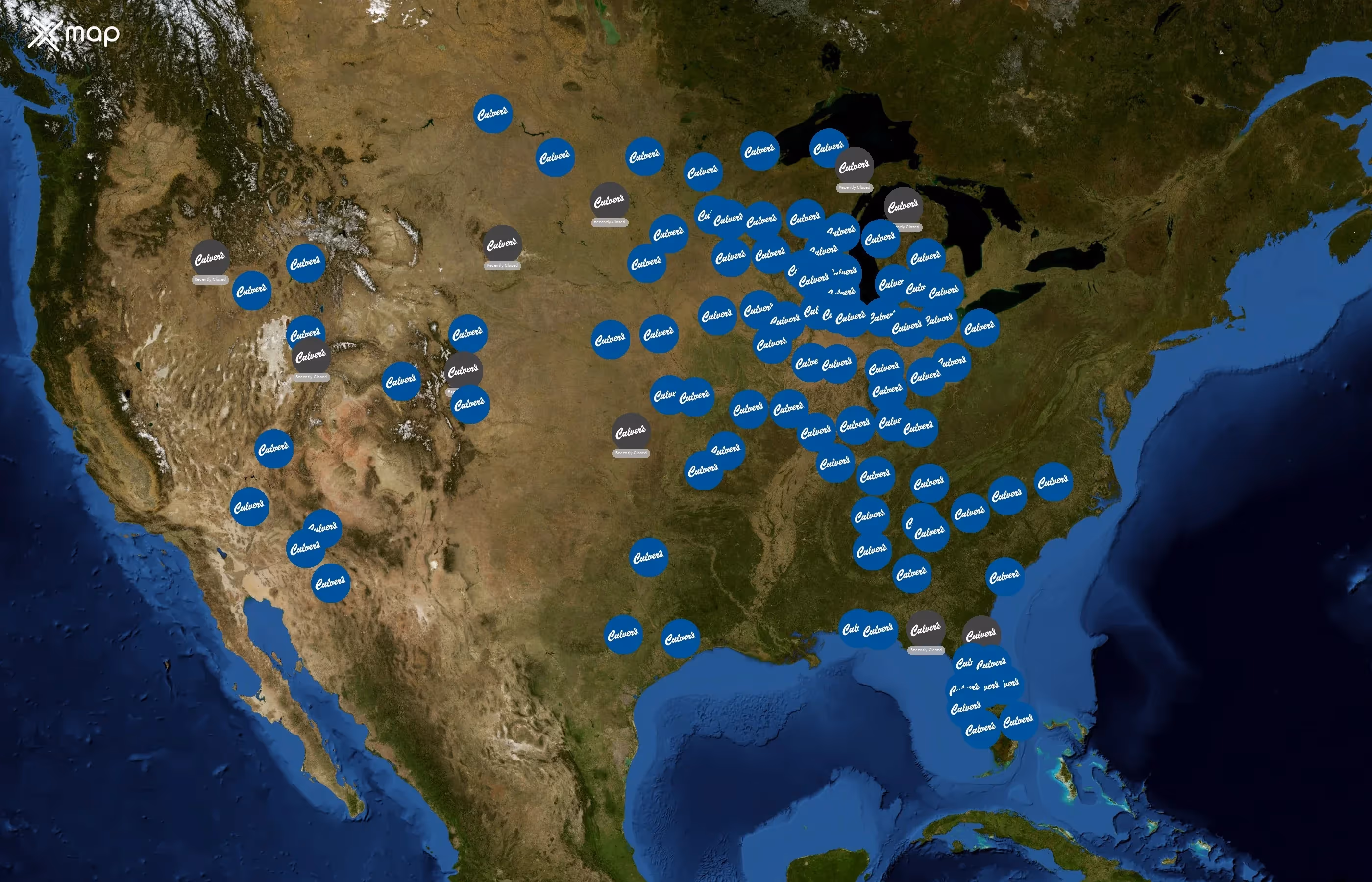 Culver’s state distribution