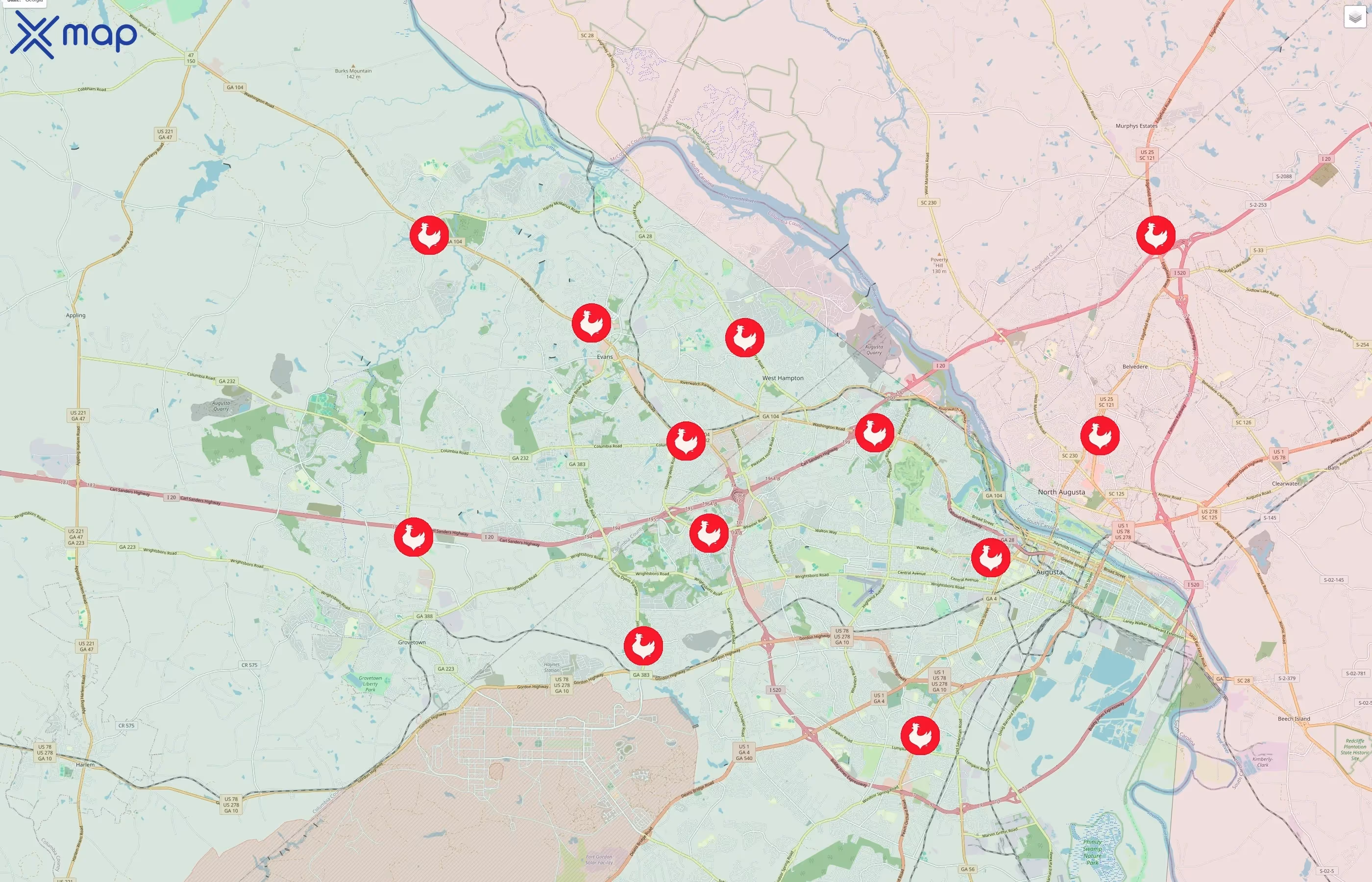 Zaxbys traffic data