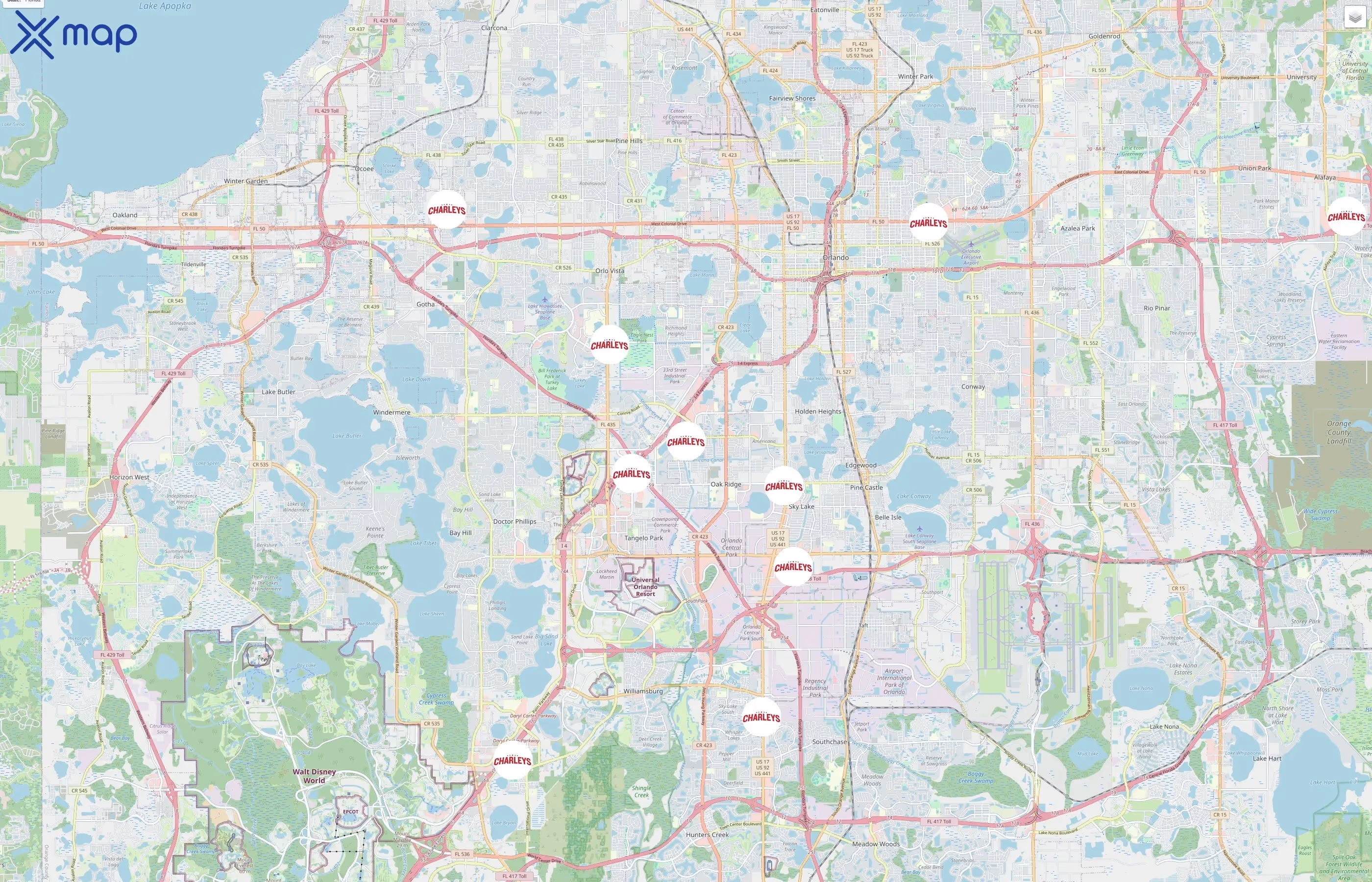 Charleys Philly Steaks traffic data