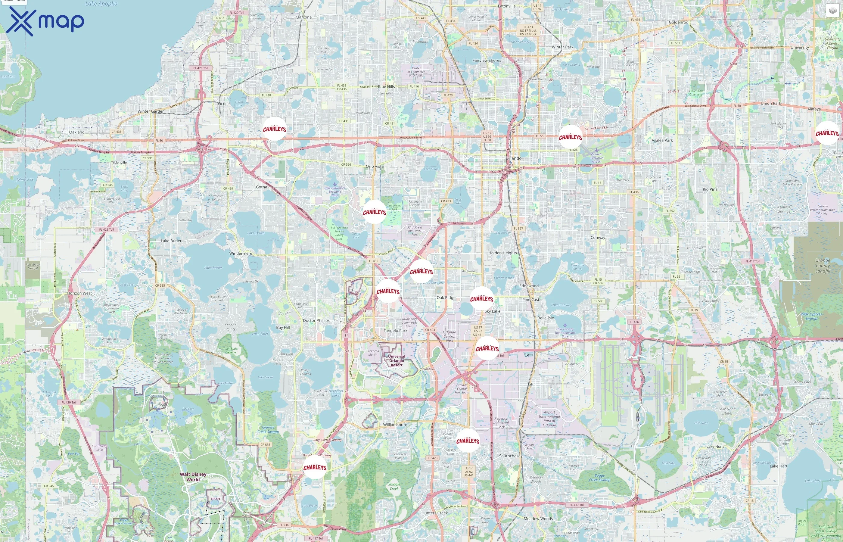 Charleys Philly Steaks traffic data