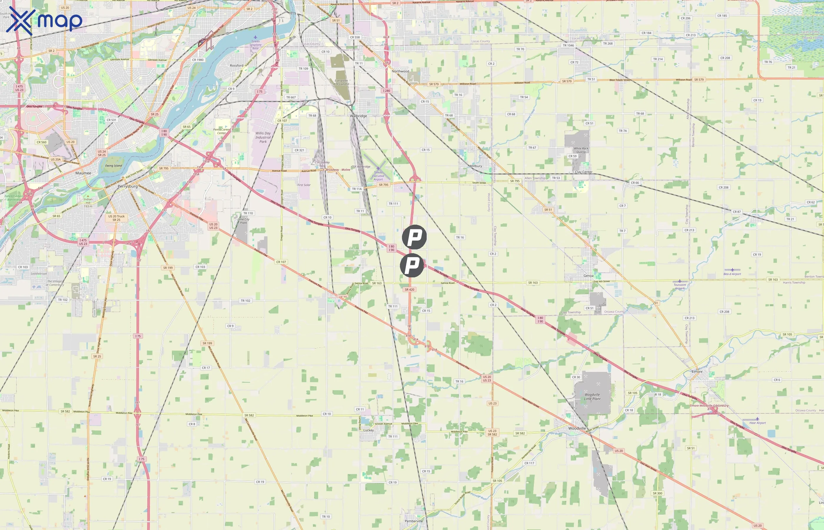 Pilot Flying J area coverage