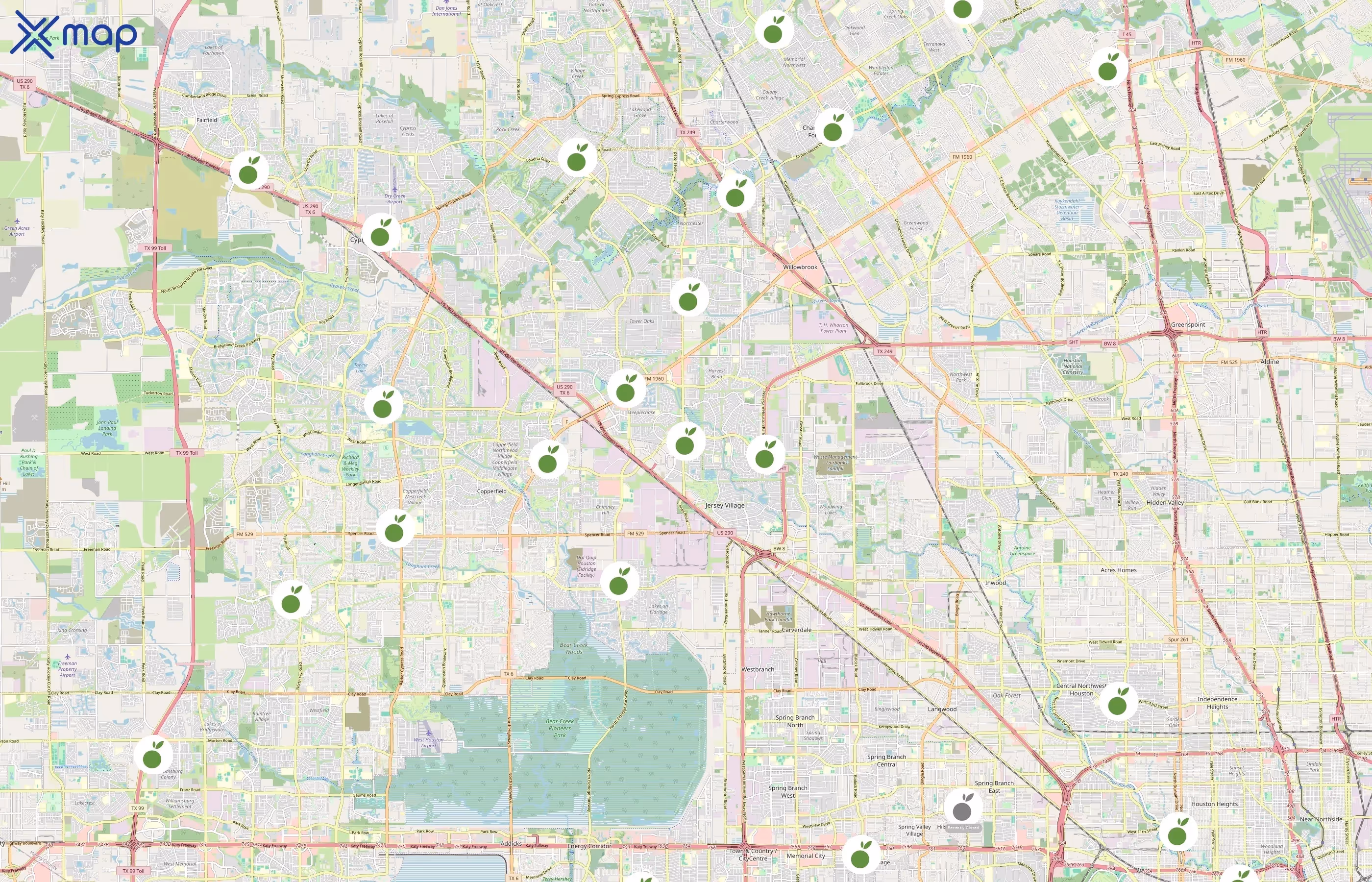 SNOWFOX area coverage
