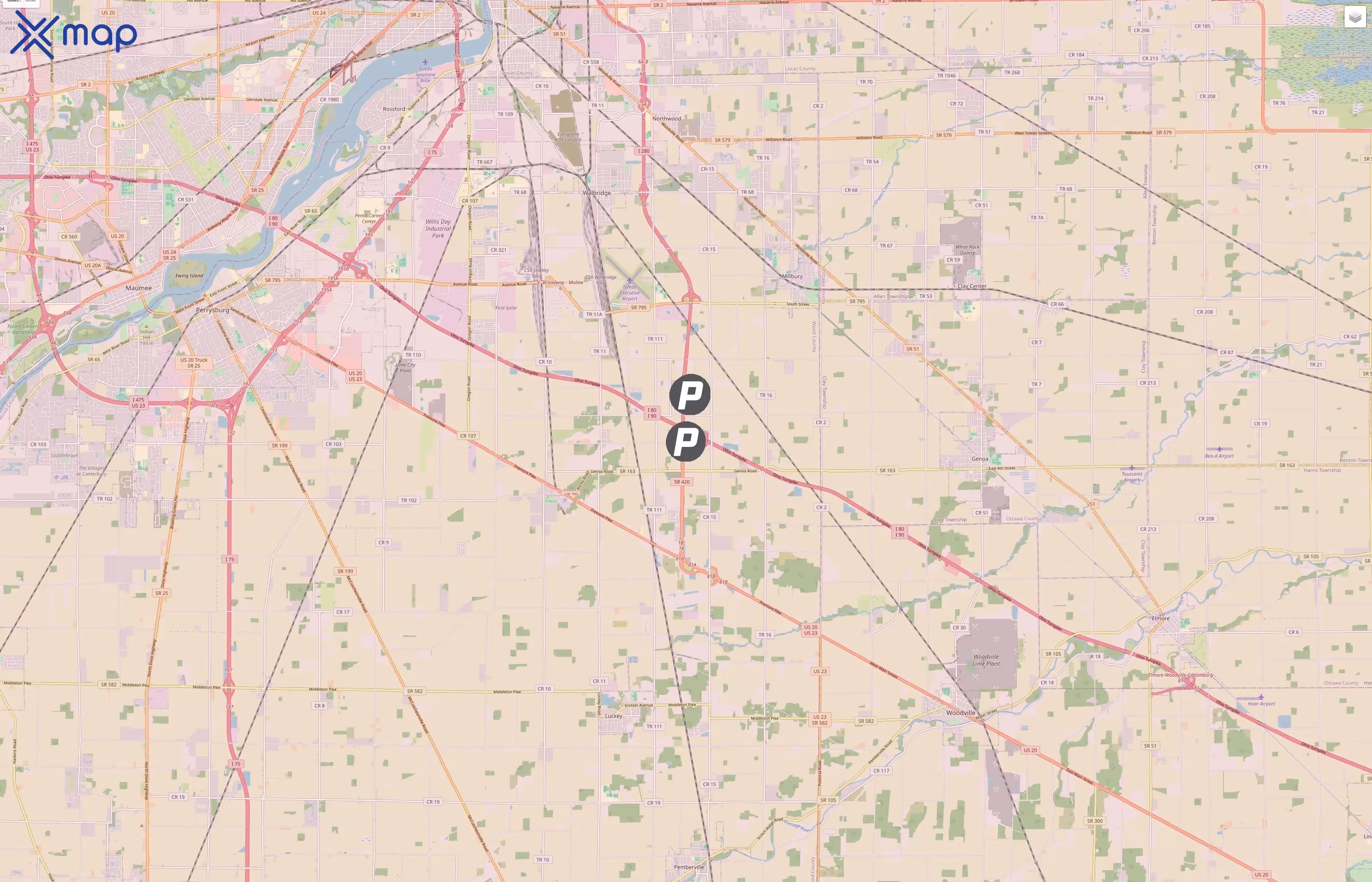Pilot Flying J traffic data