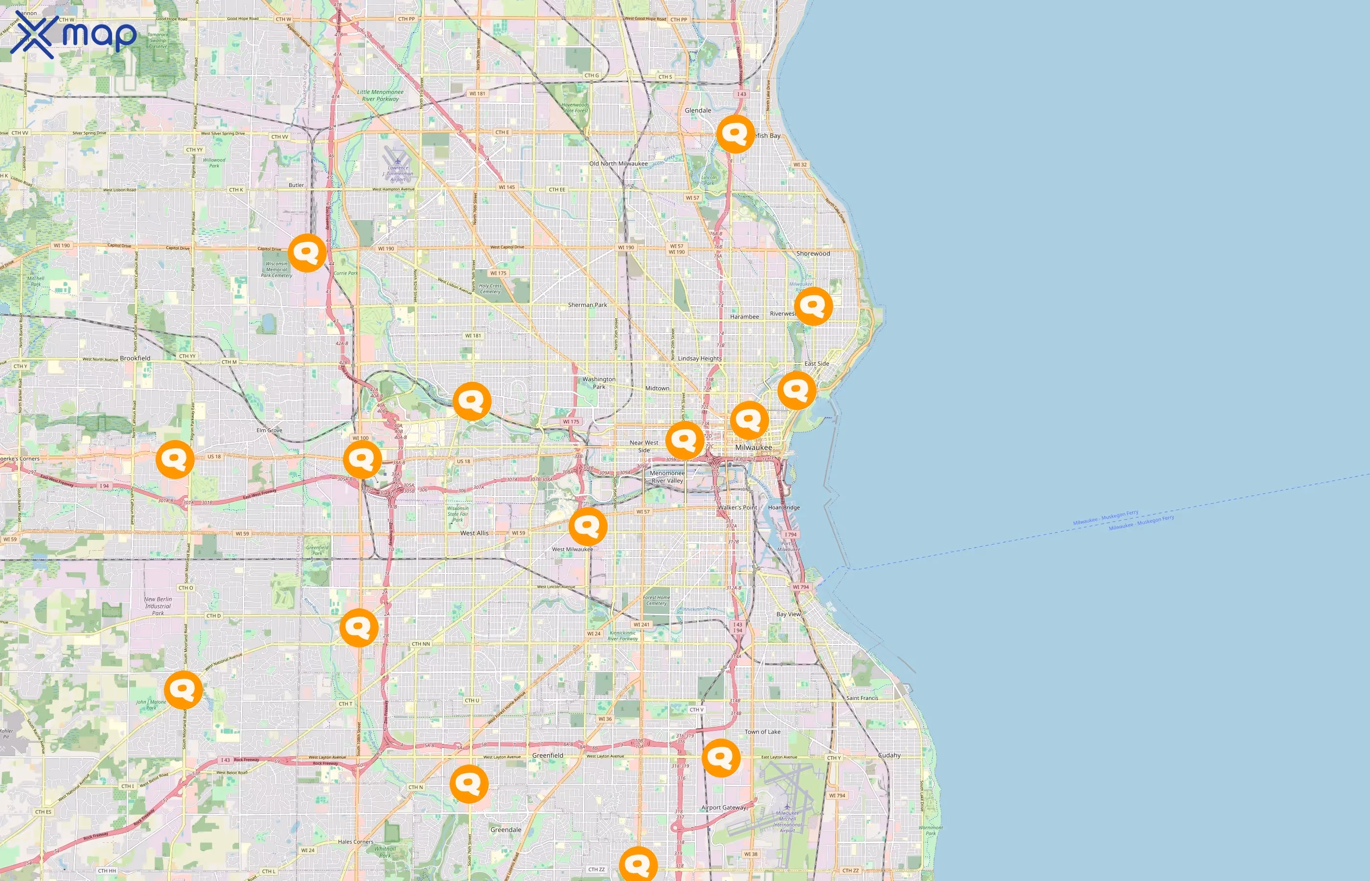 QDOBA Mexican Eats area coverage