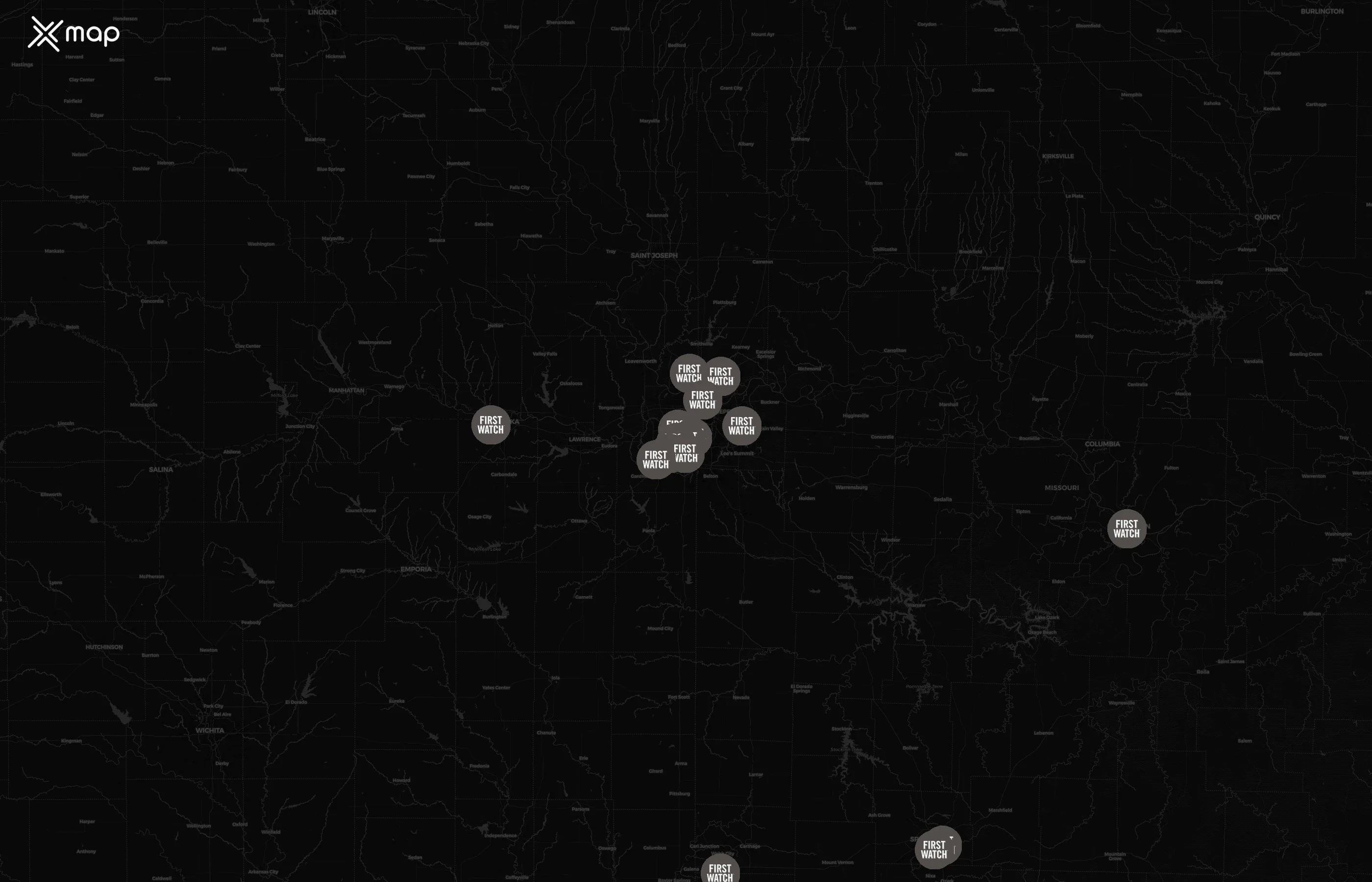 First Watch city distribution