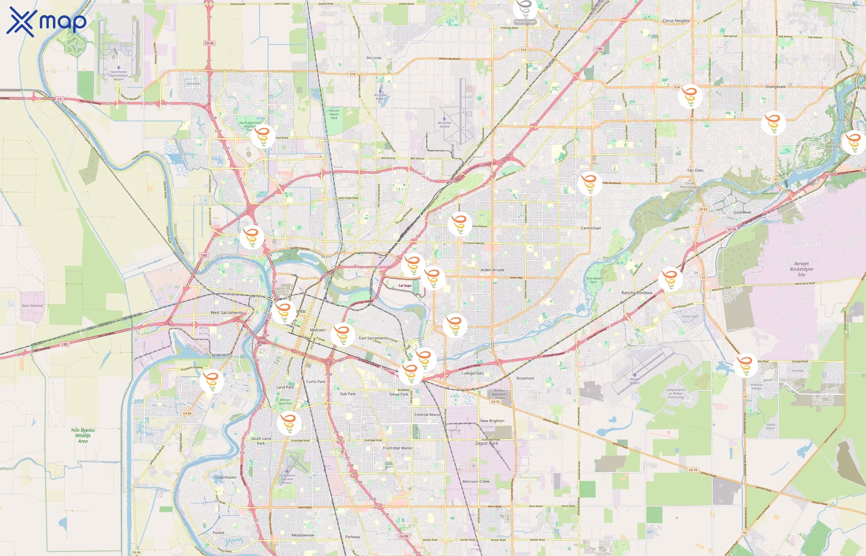 Jamba area coverage