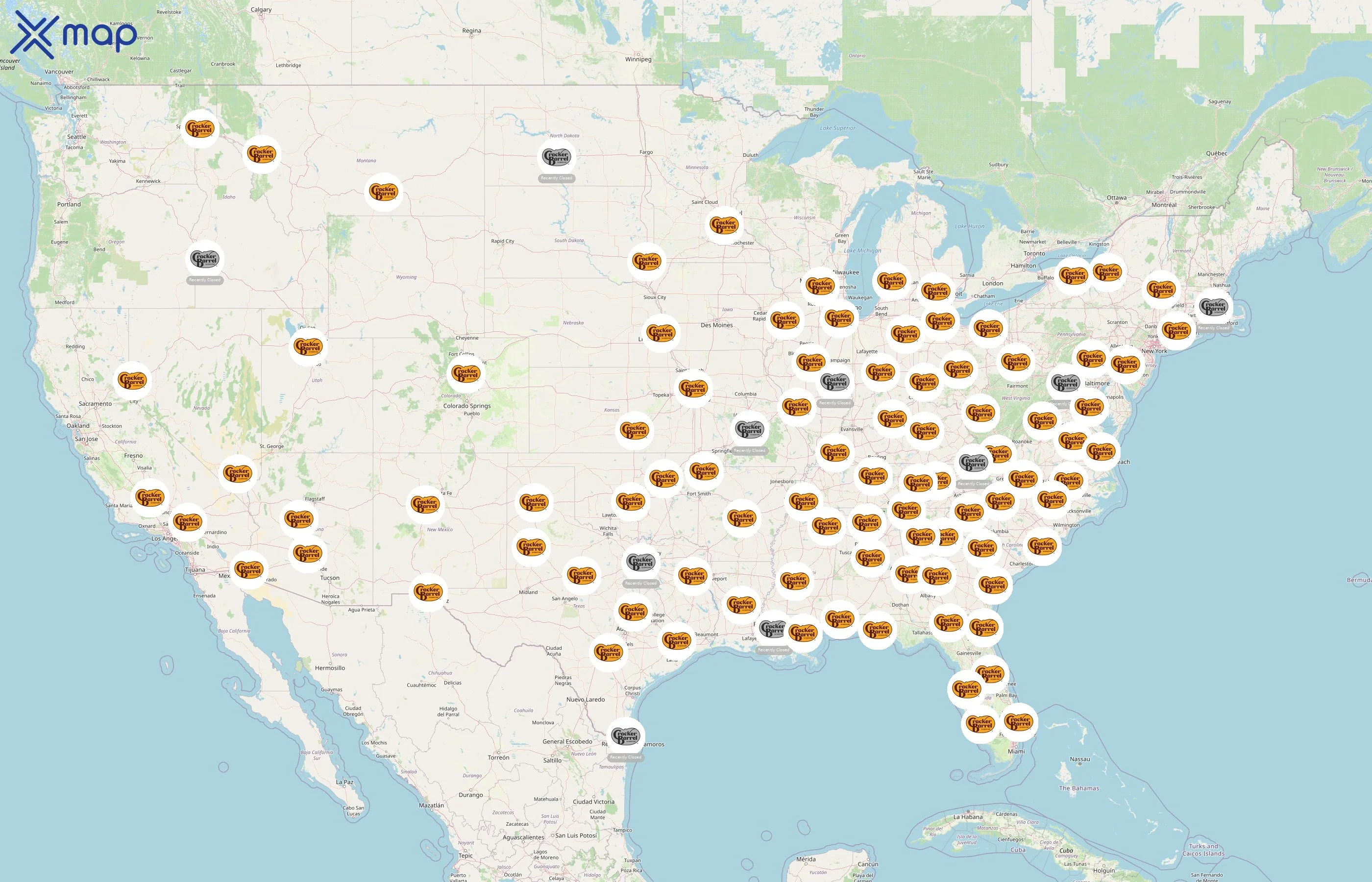 Cracker Barrel Old Country Store business status