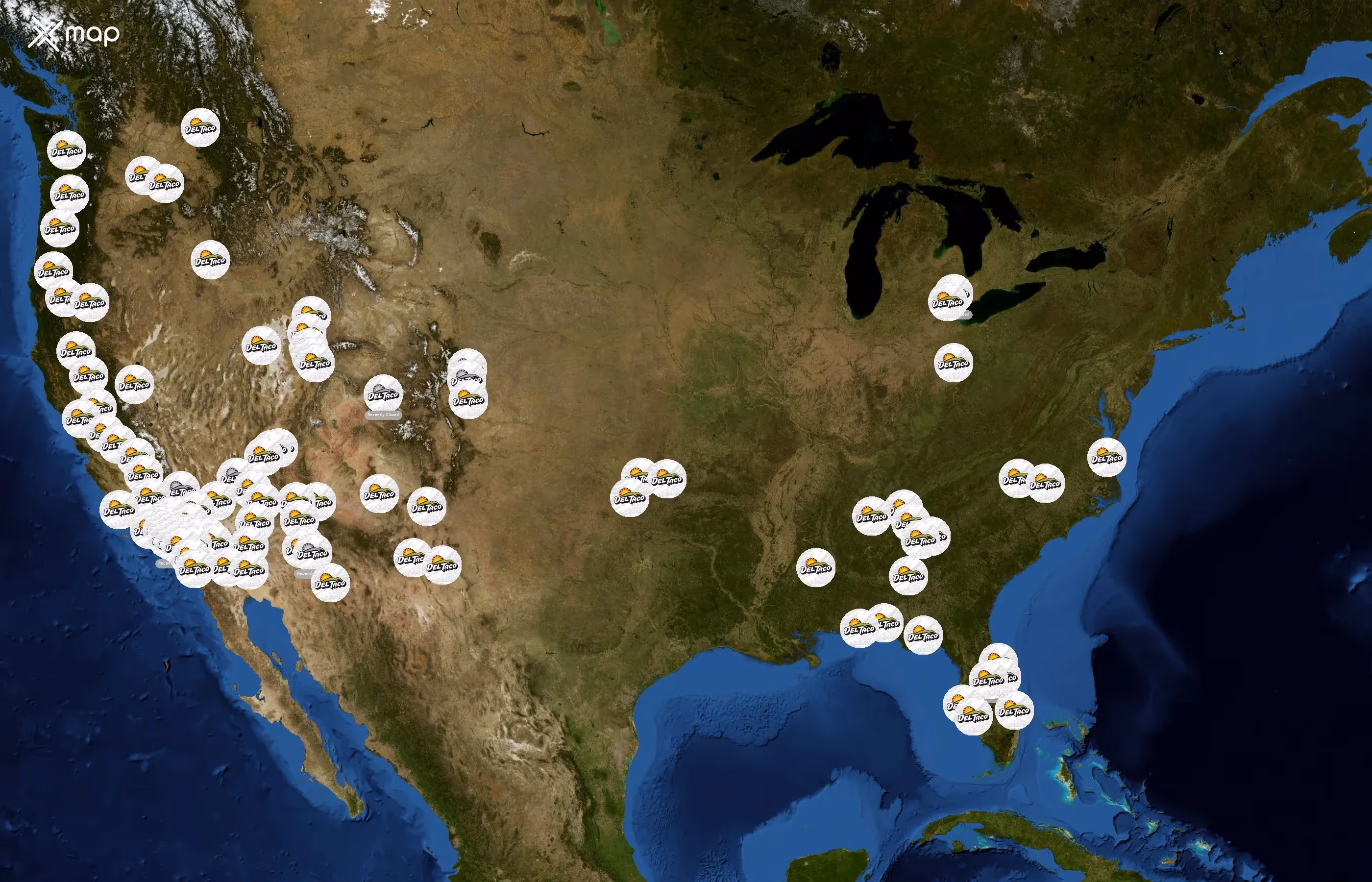 Del Taco state distribution