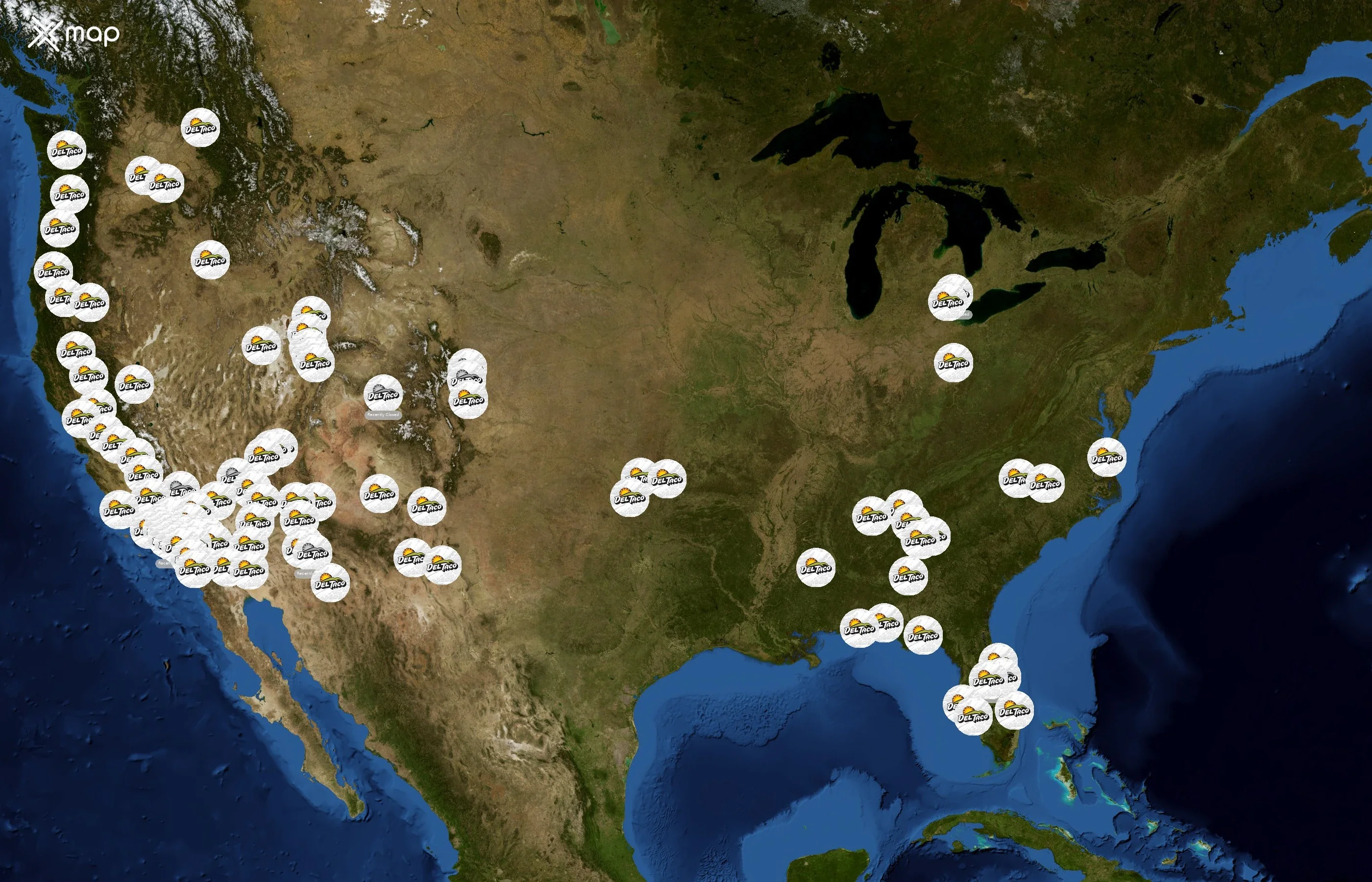 Del Taco state distribution