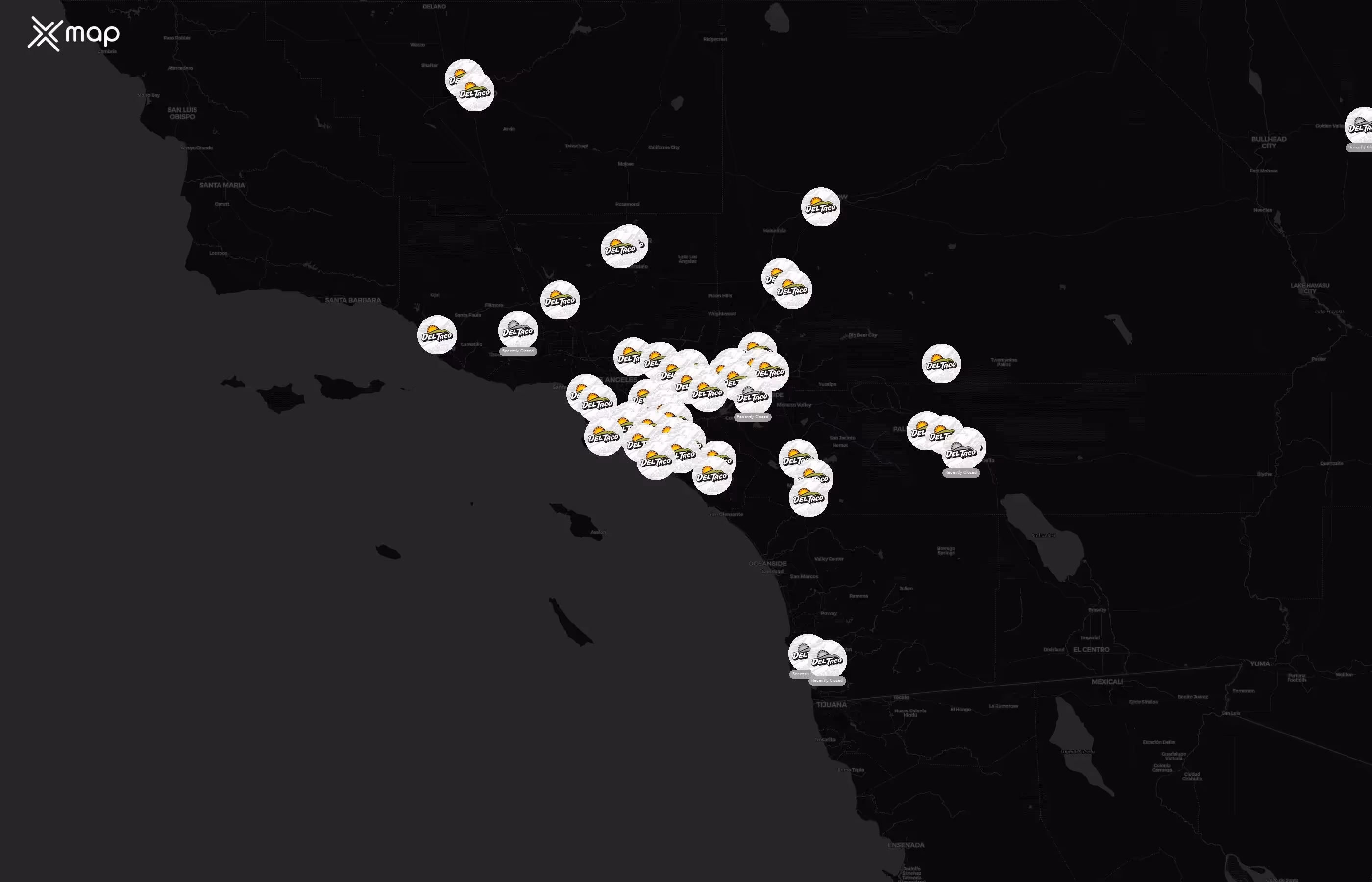 Del Taco city distribution