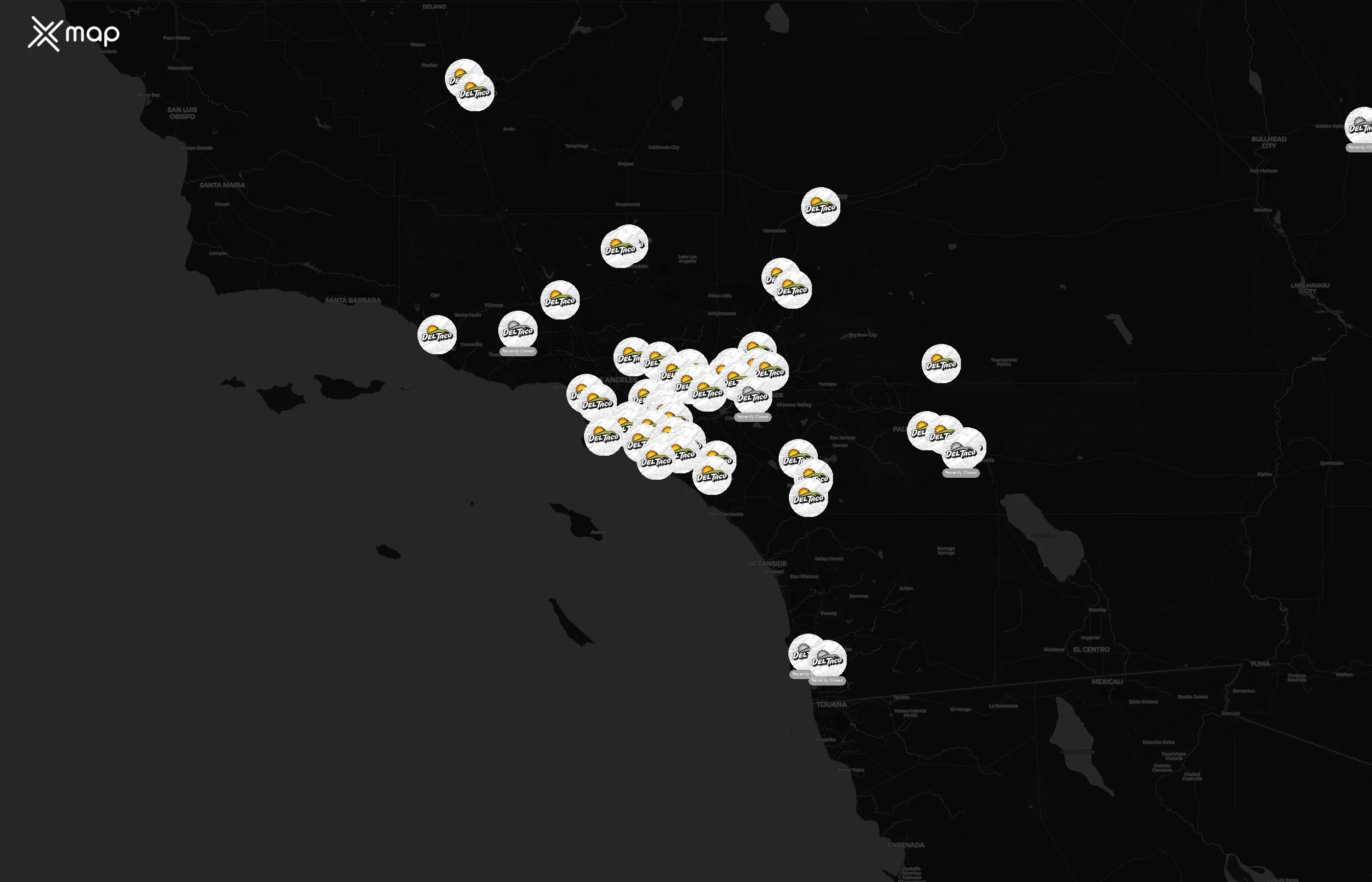 Del Taco city distribution