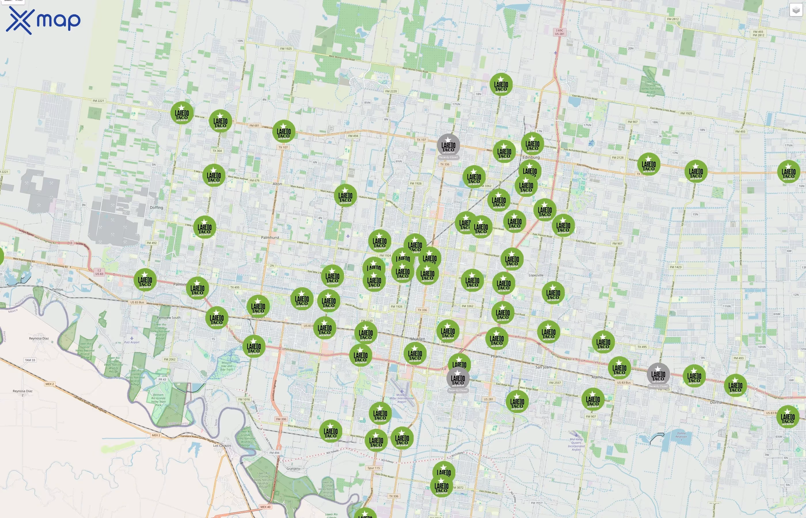 Laredo Taco Company traffic data