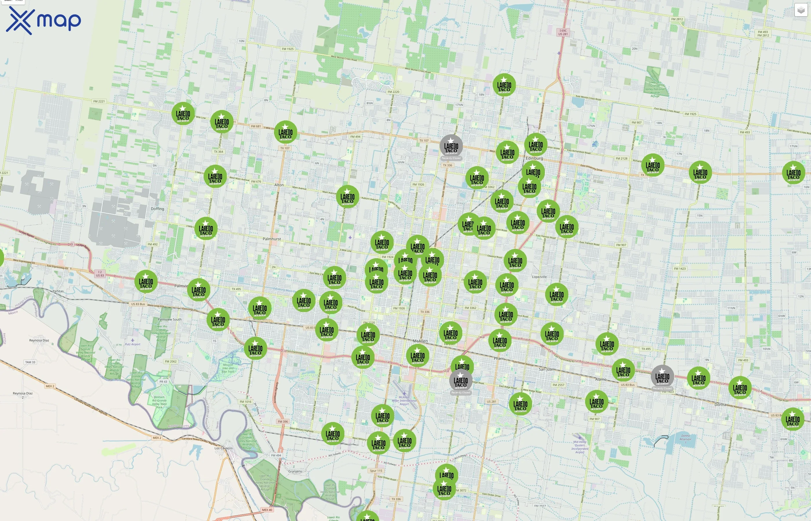 Laredo Taco Company traffic data