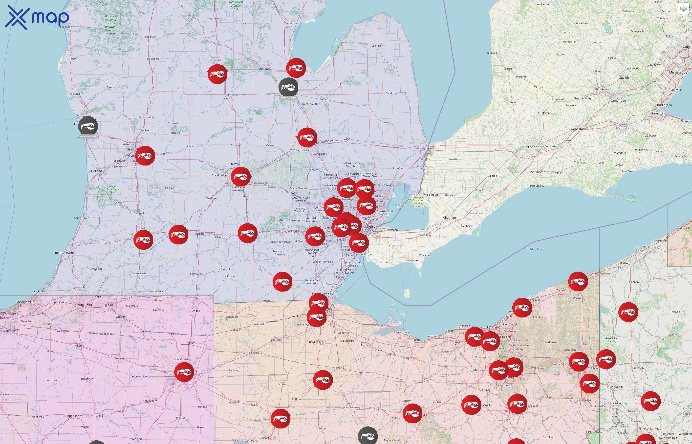 Red Lobster street hotspots