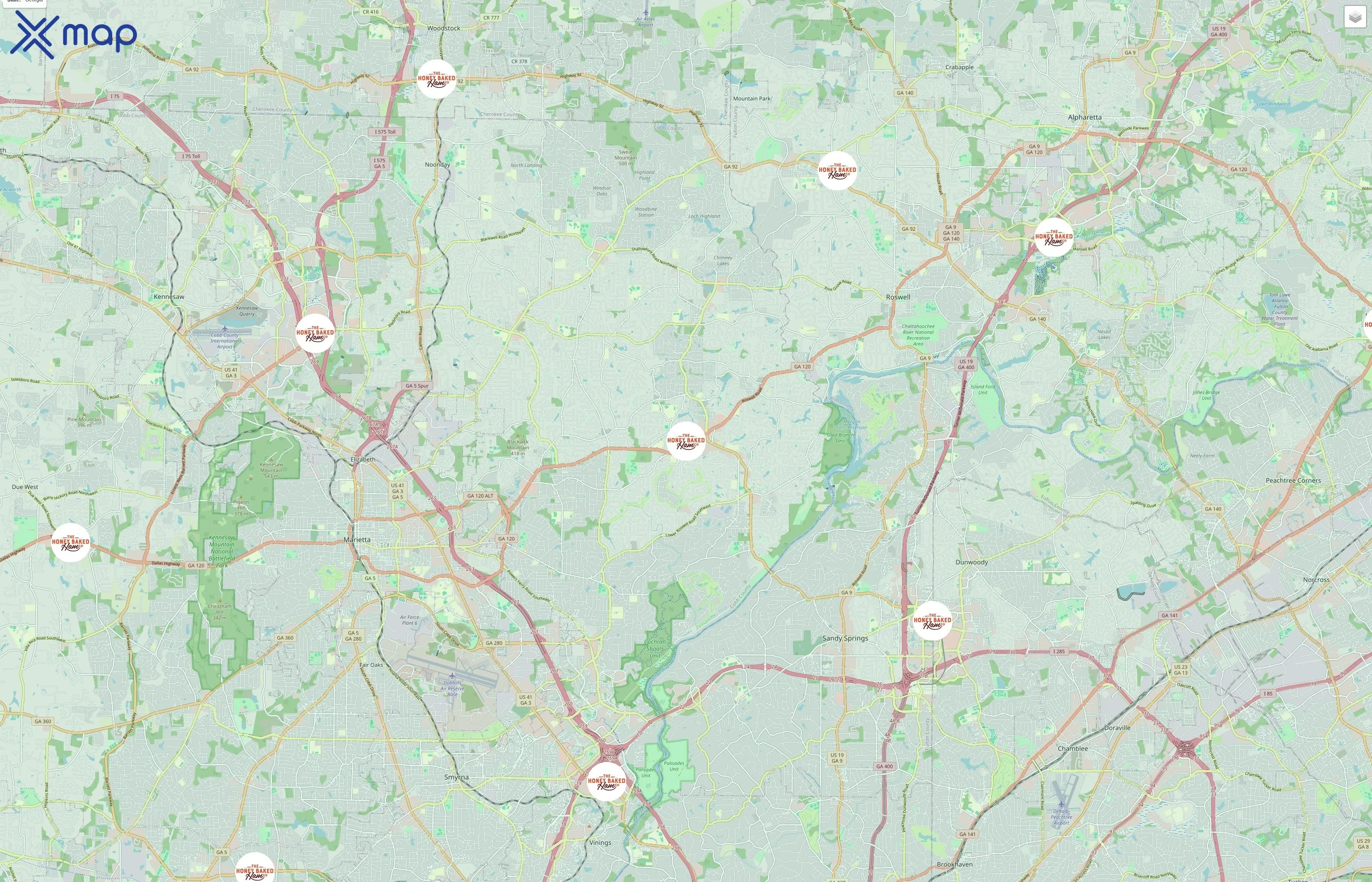 The Honey Baked Ham Company traffic data