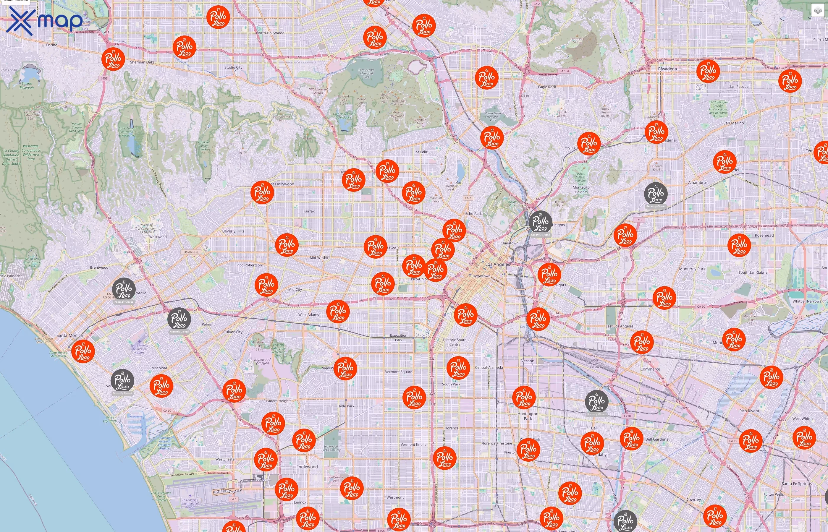 El Pollo Loco traffic data