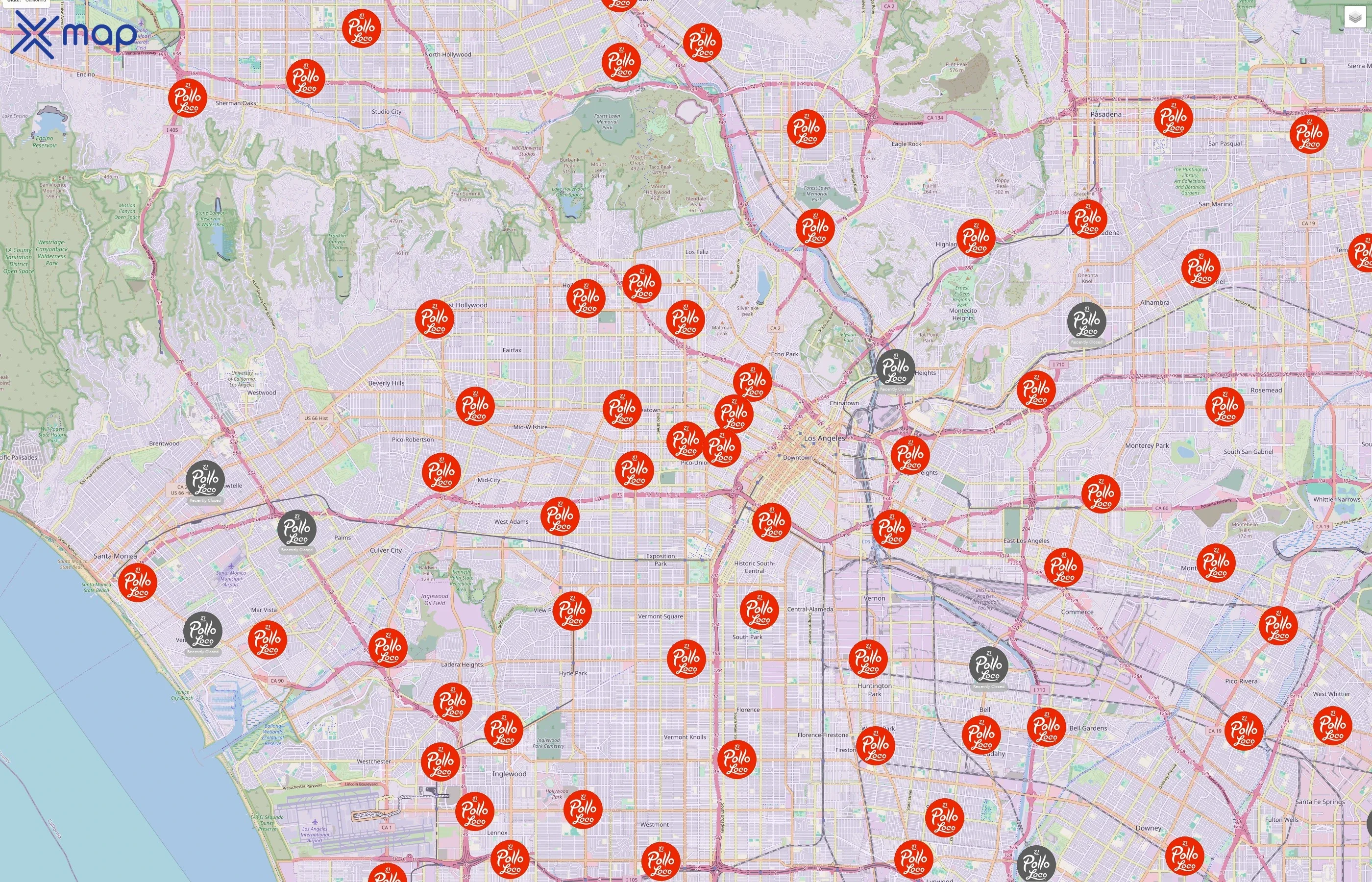 El Pollo Loco traffic data
