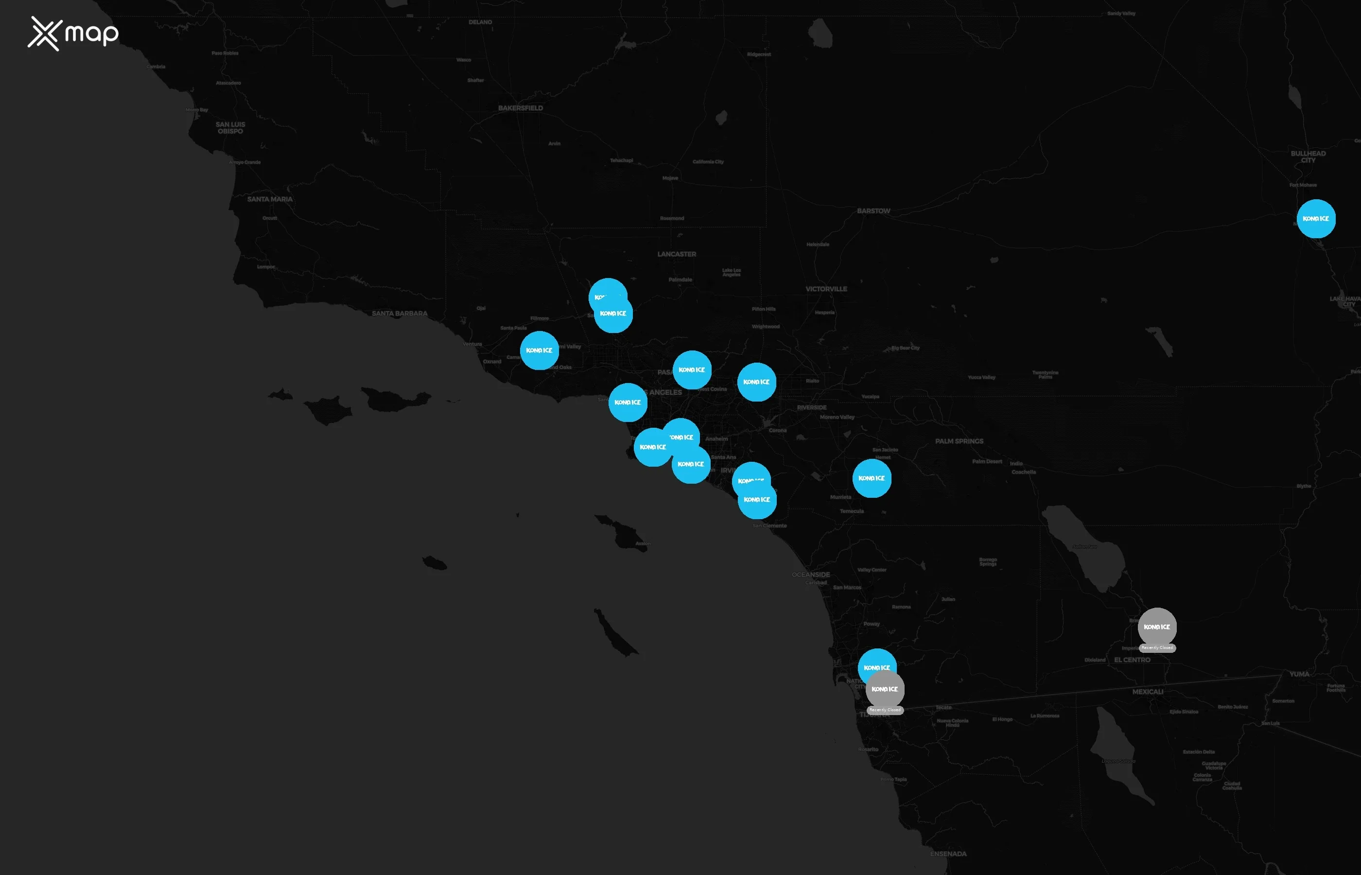 Kona Ice city distribution