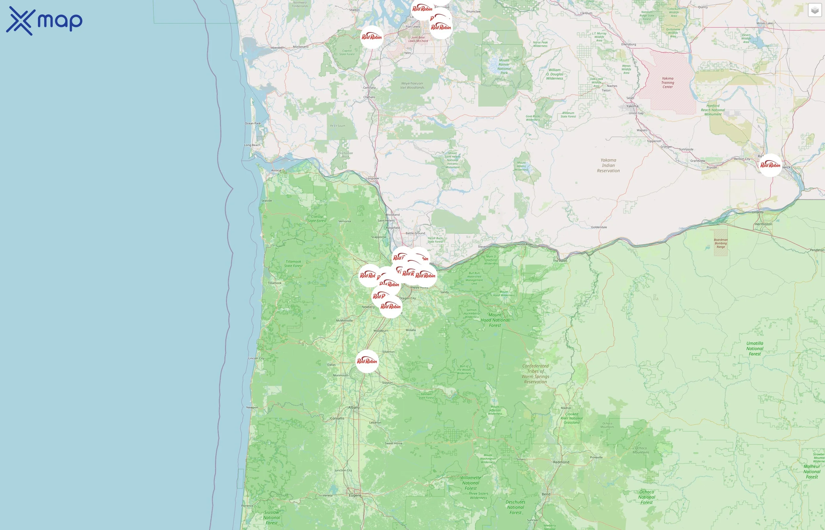 Red Robin Gourmet Burgers street hotspots