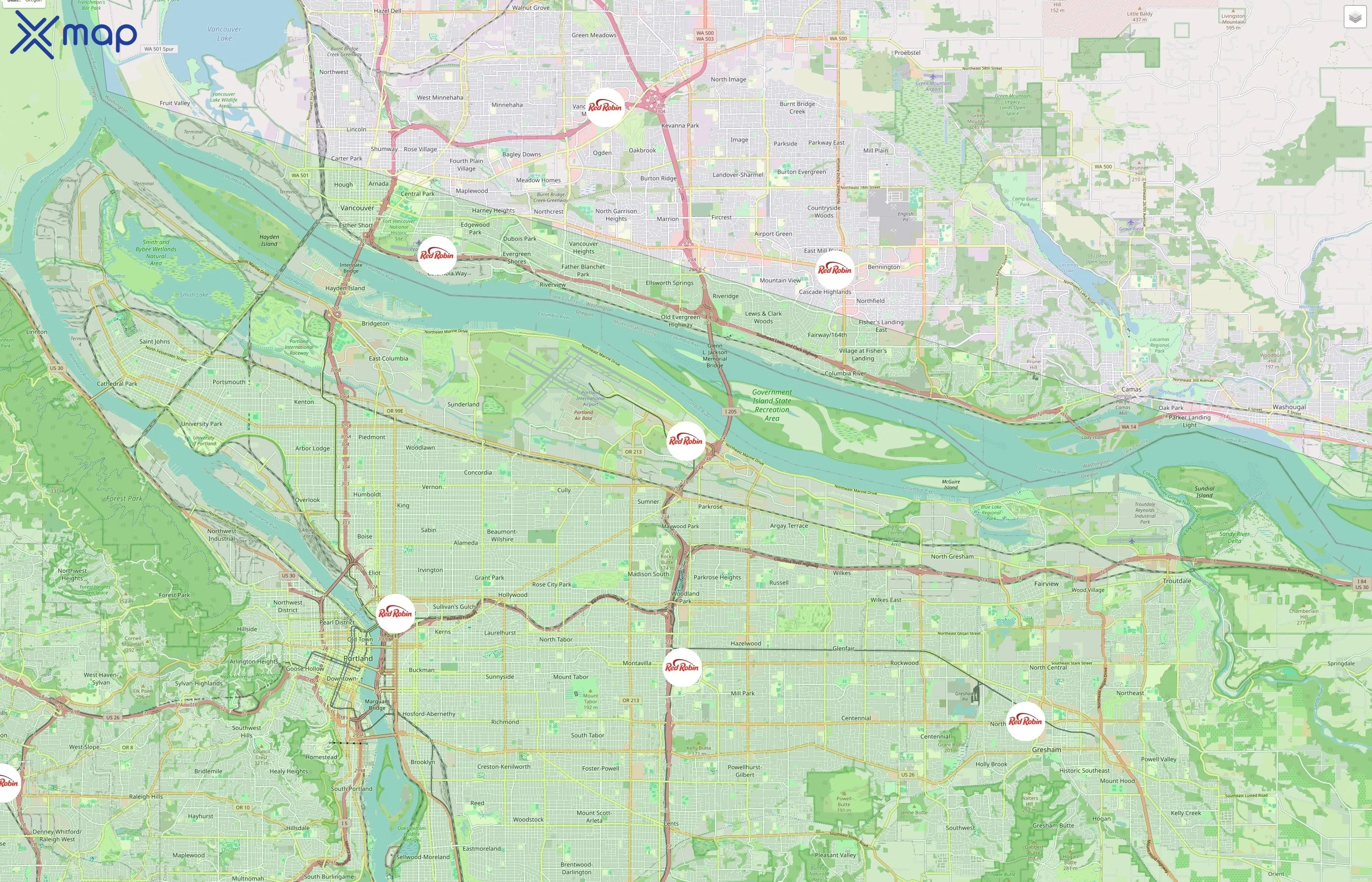 Red Robin Gourmet Burgers traffic data