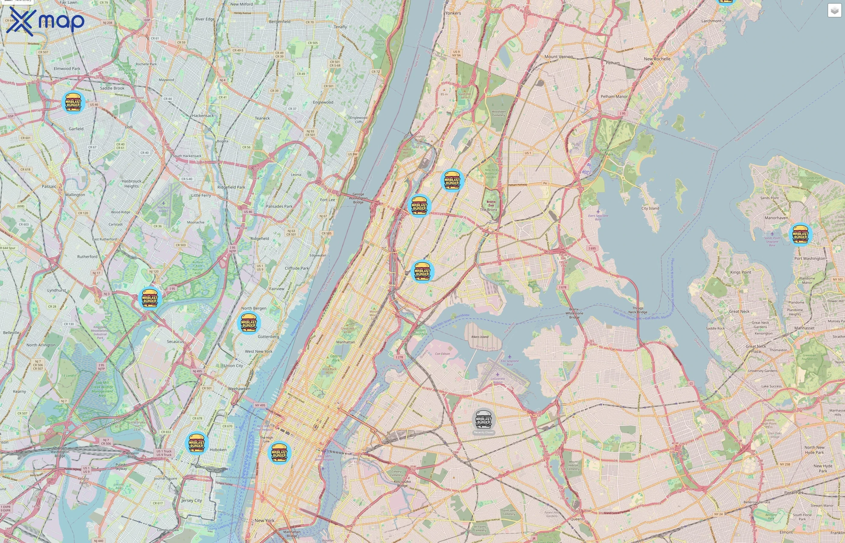 MrBeast Burger traffic data