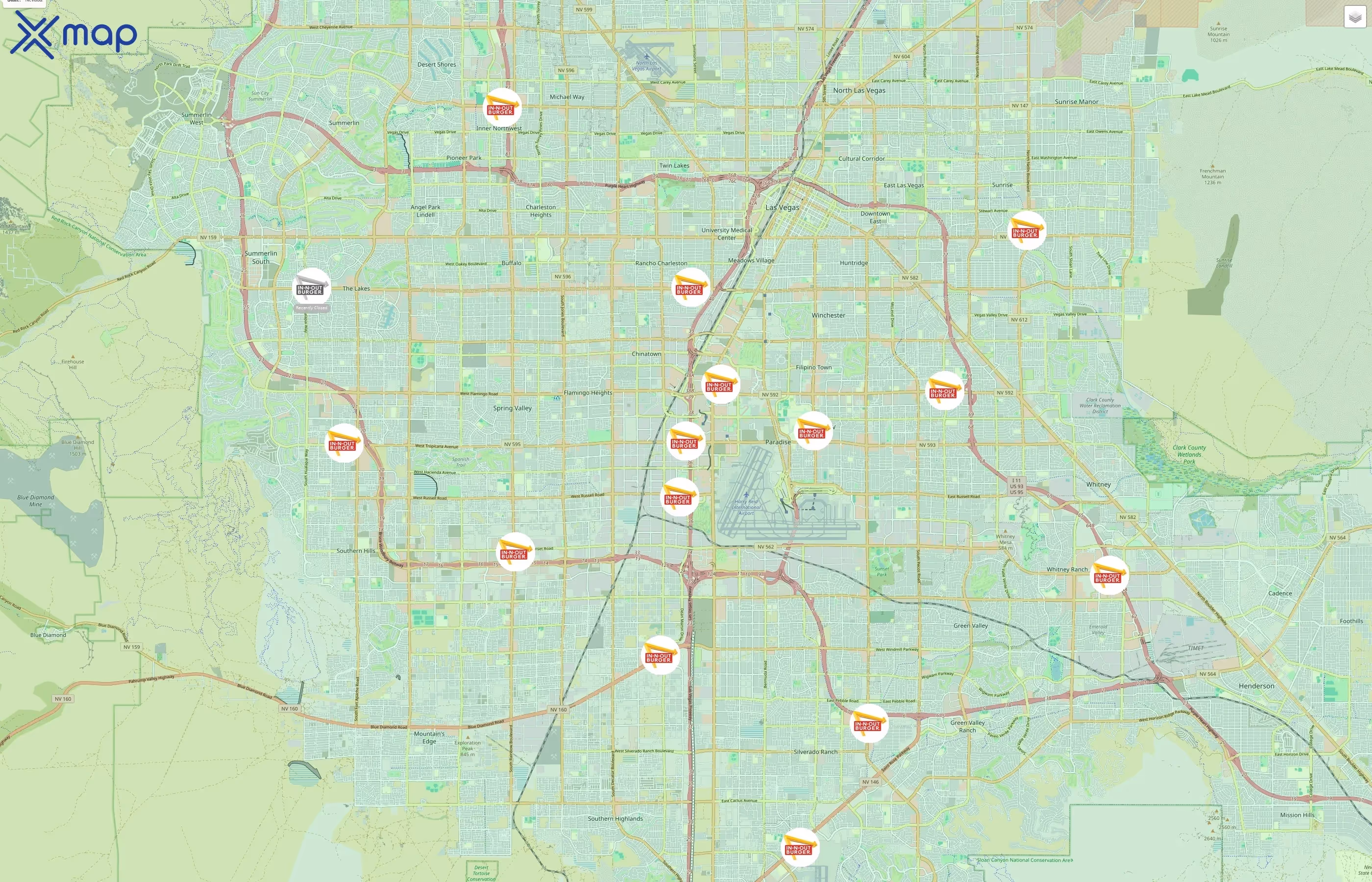 In-N-Out Burger traffic data