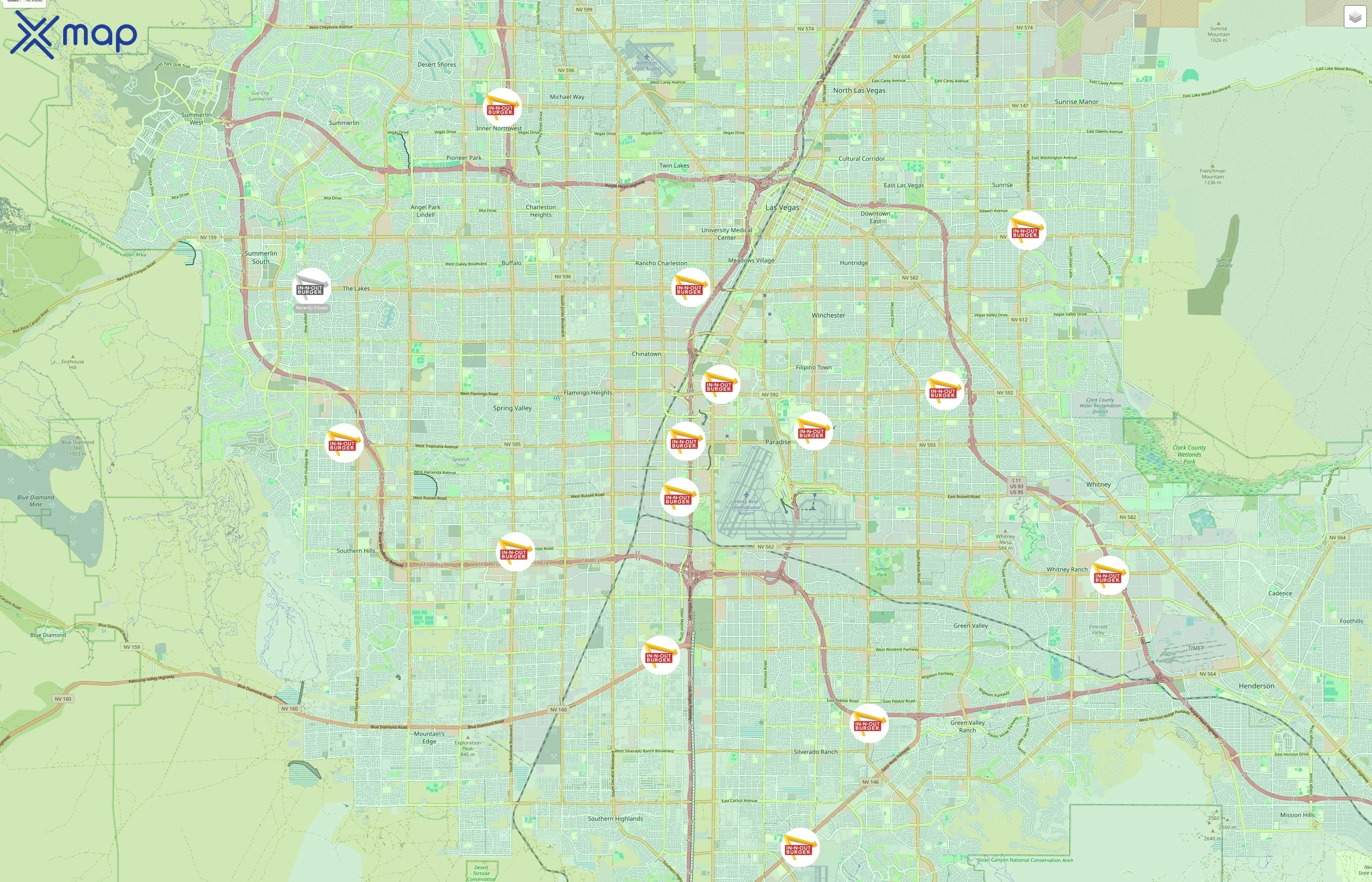 In-N-Out Burger traffic data