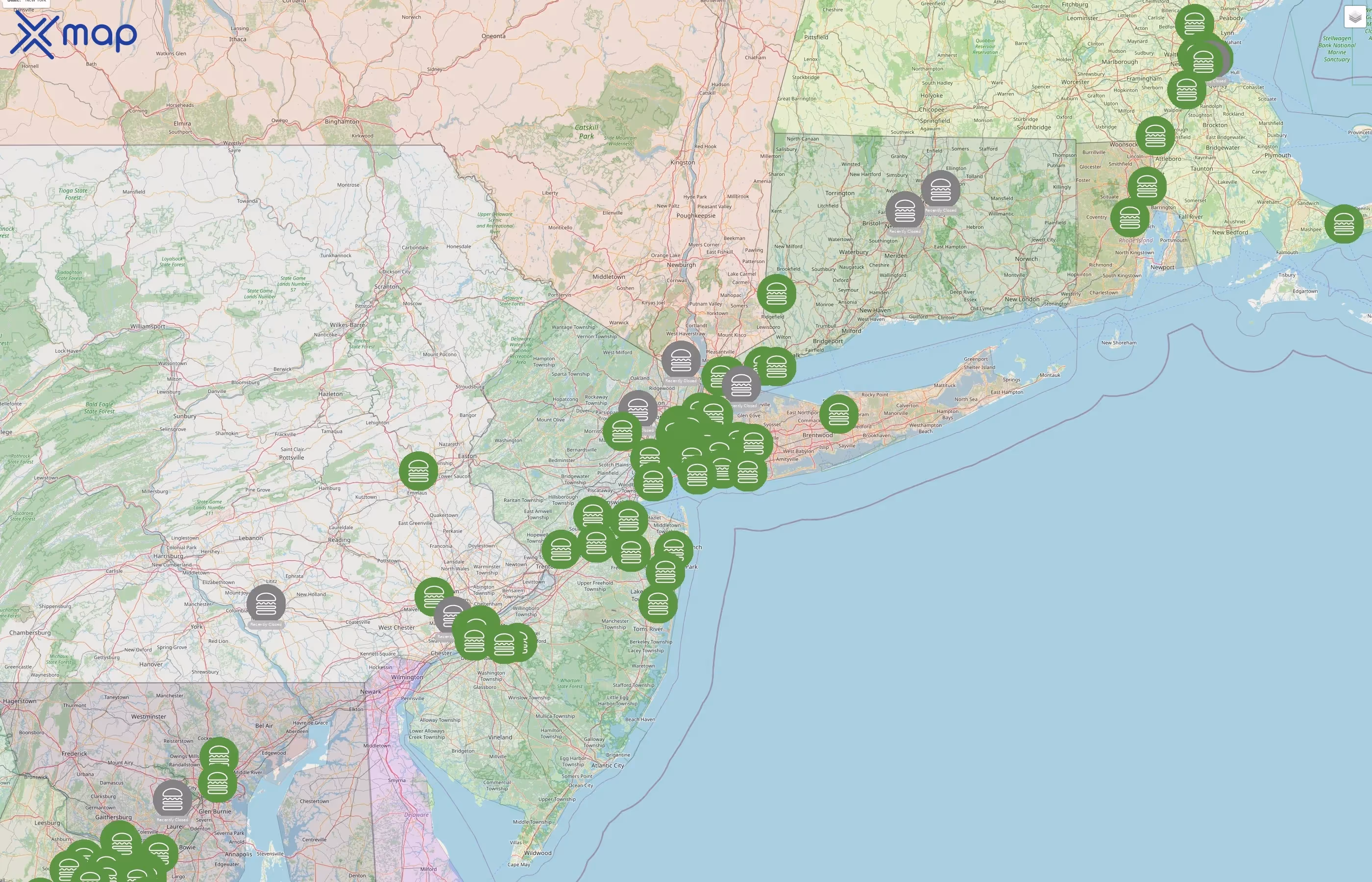 Shake Shack street hotspots