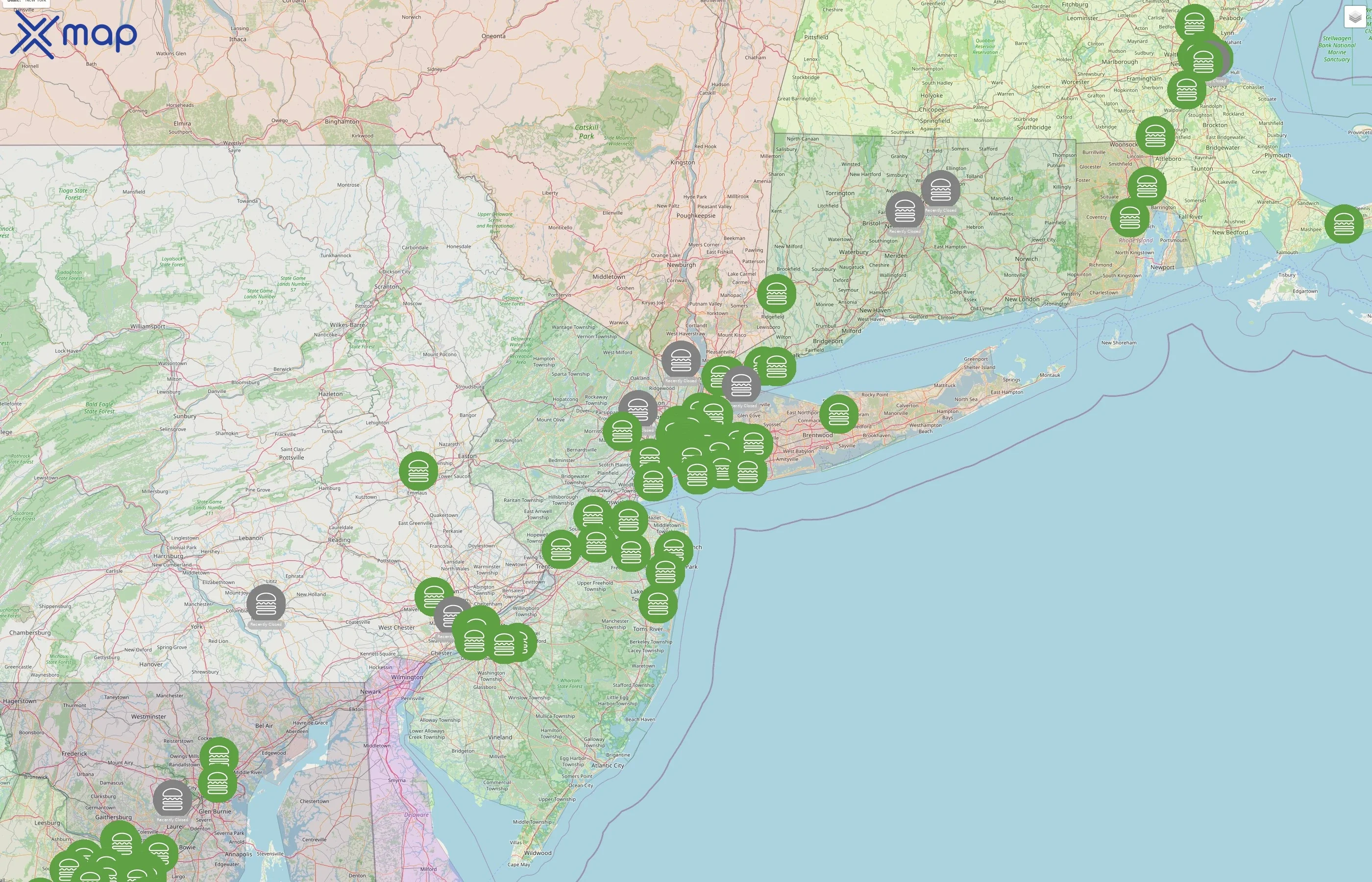 Shake Shack street hotspots
