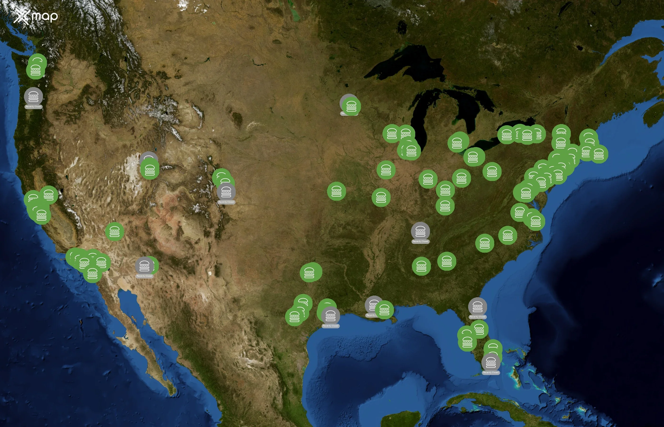 Shake Shack state distribution