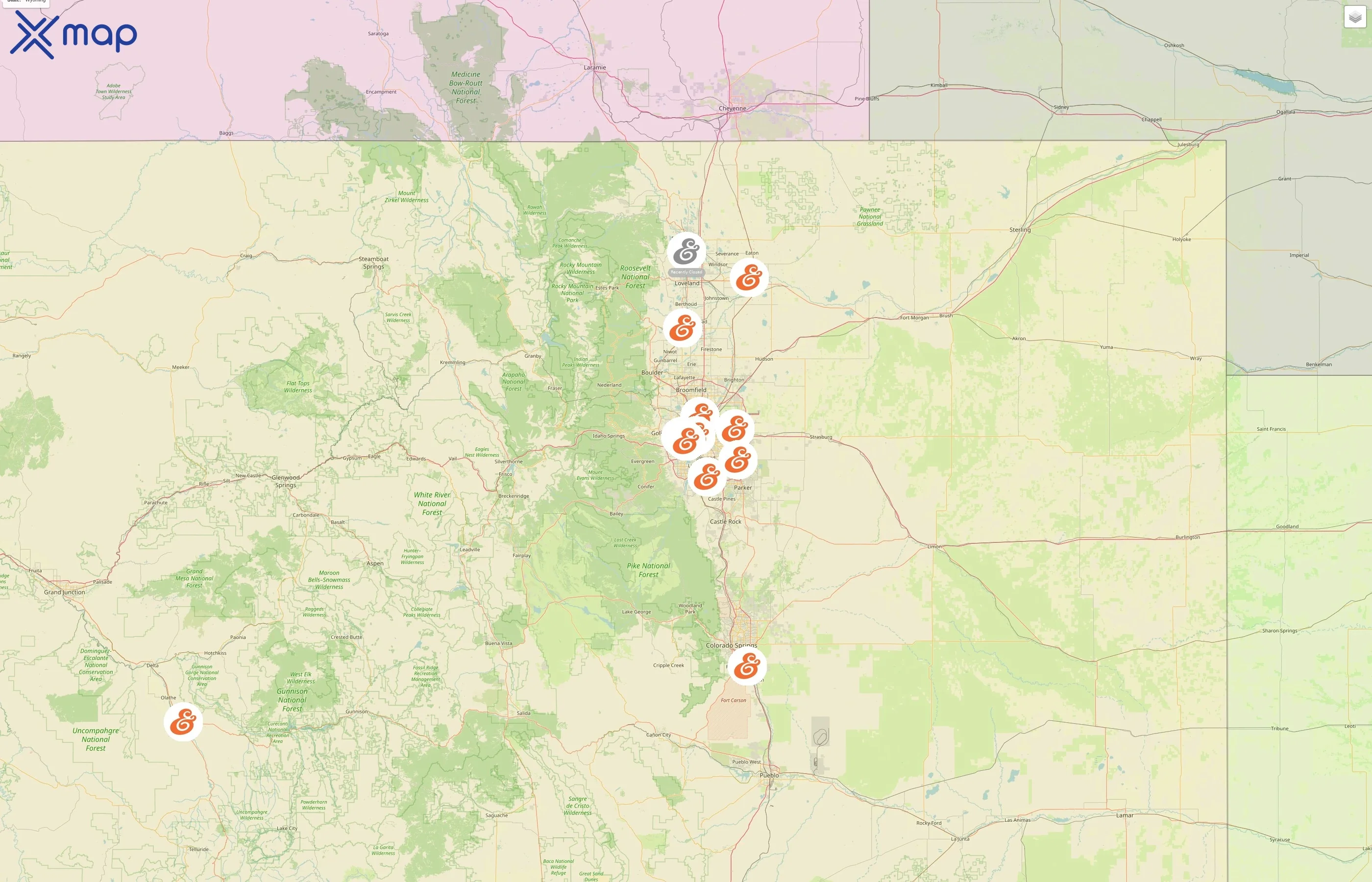 A&W Restaurants street hotspots