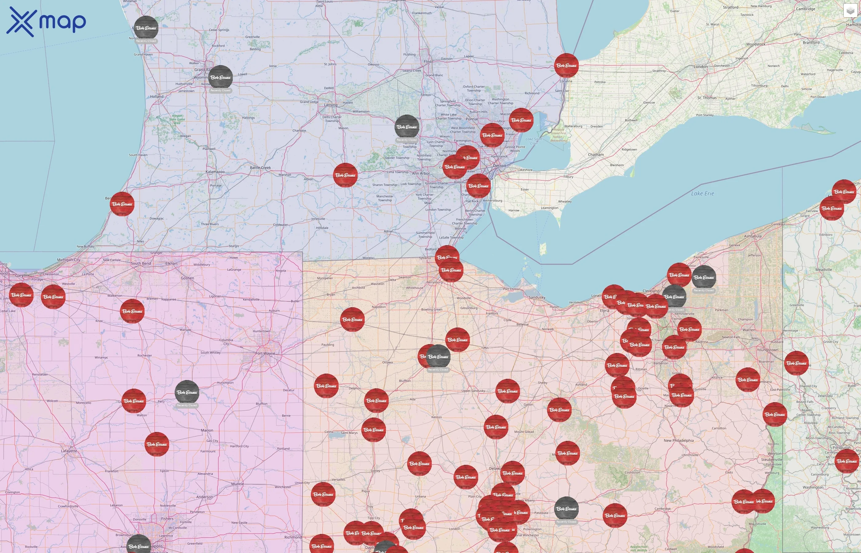 Bob Evans street hotspots