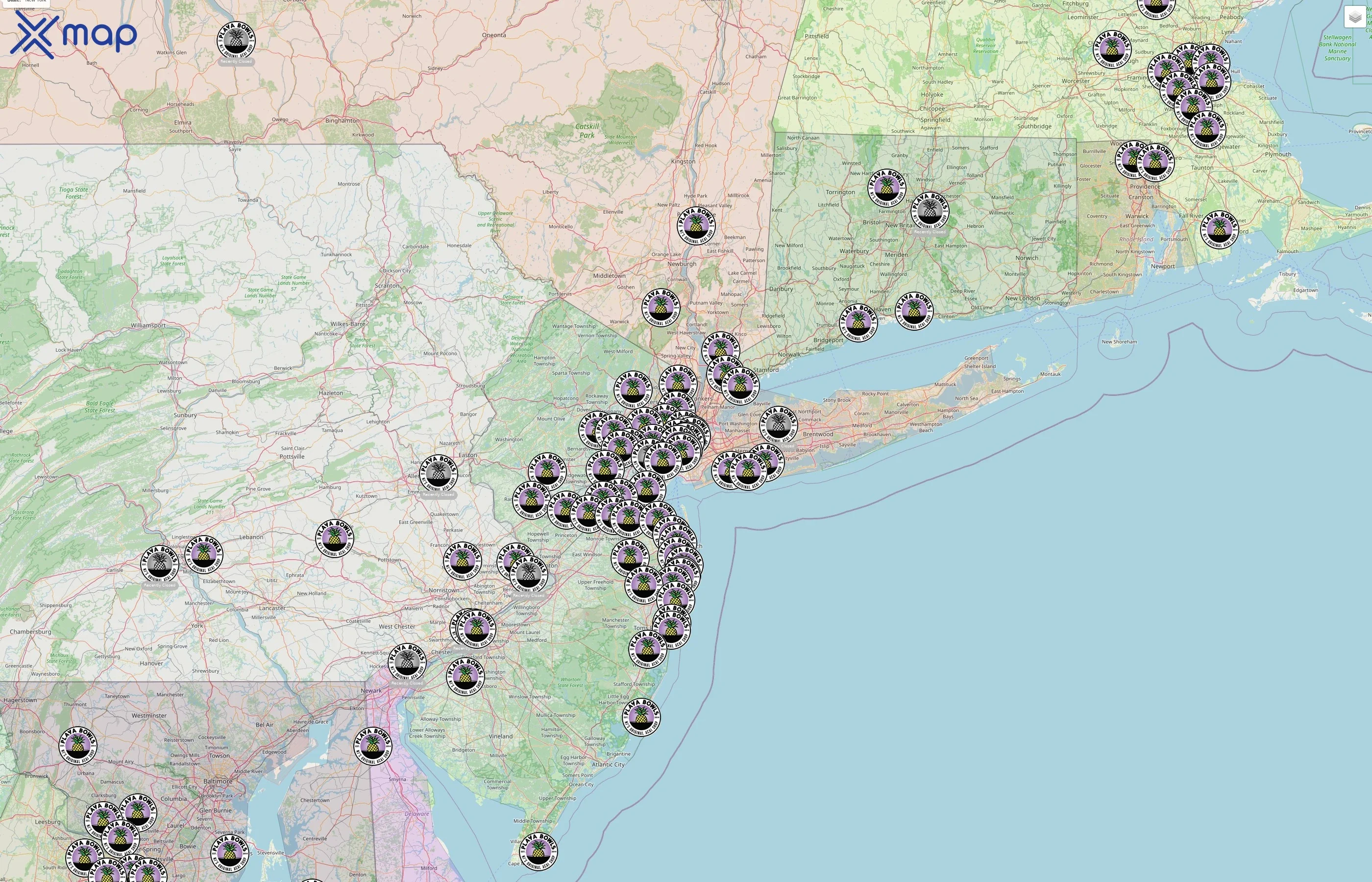 Playa Bowls street hotspots