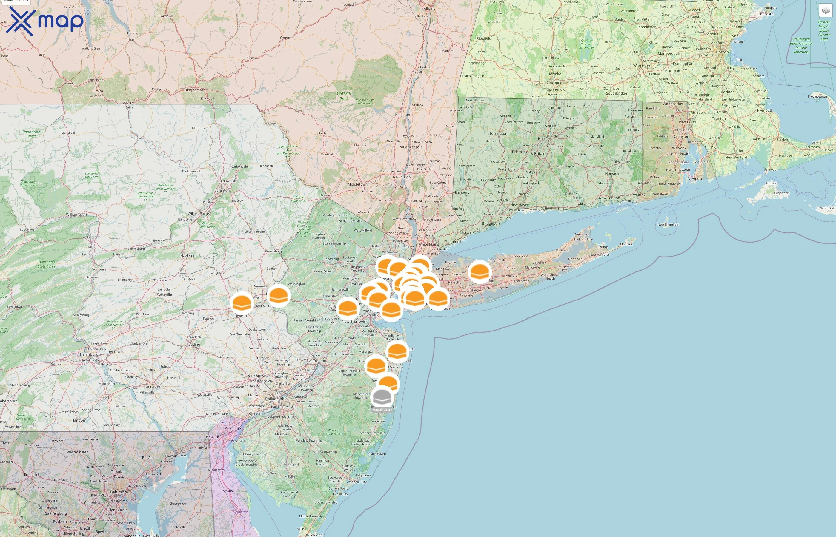 White Castle street hotspots