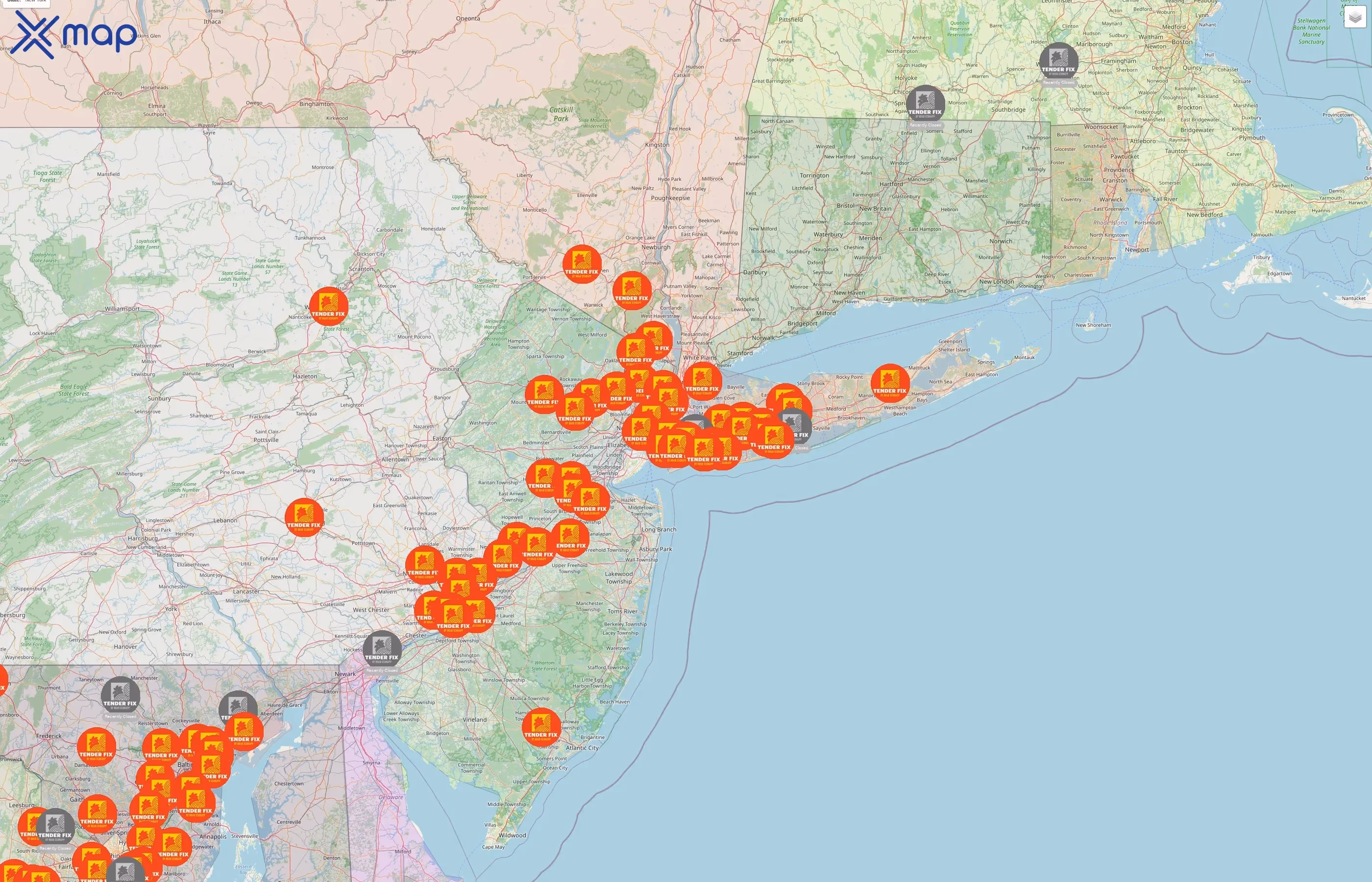 TenderFix street hotspots