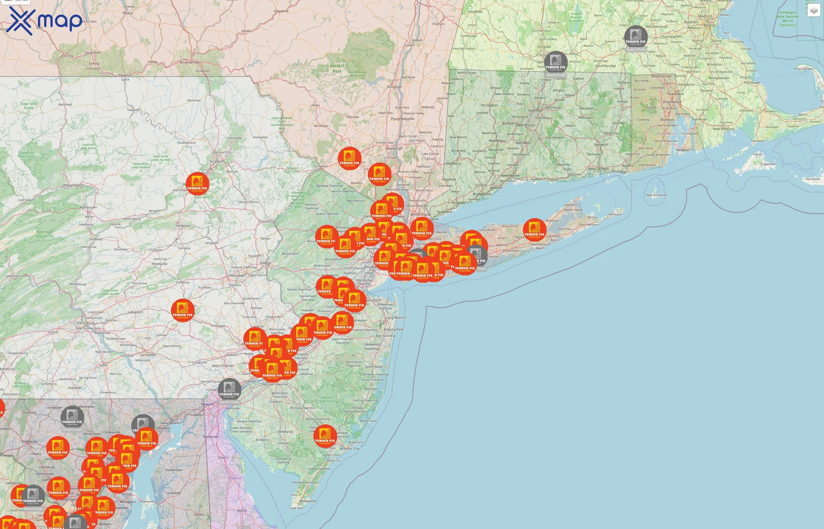 TenderFix street hotspots